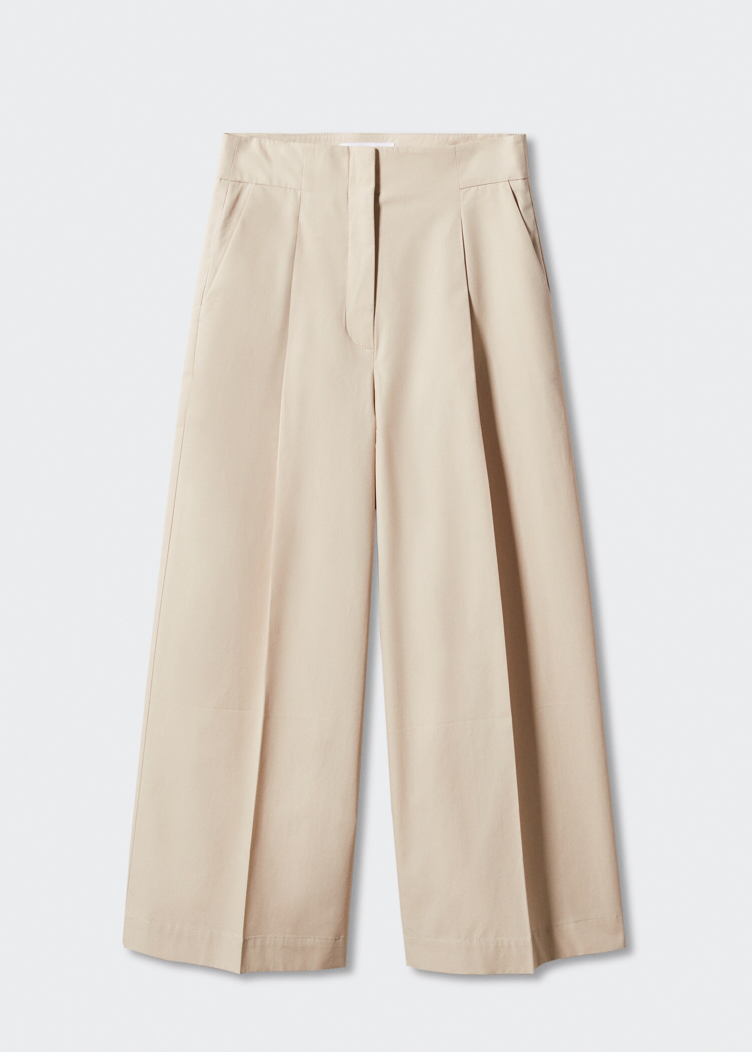Cotton culotte trousers - Article without model