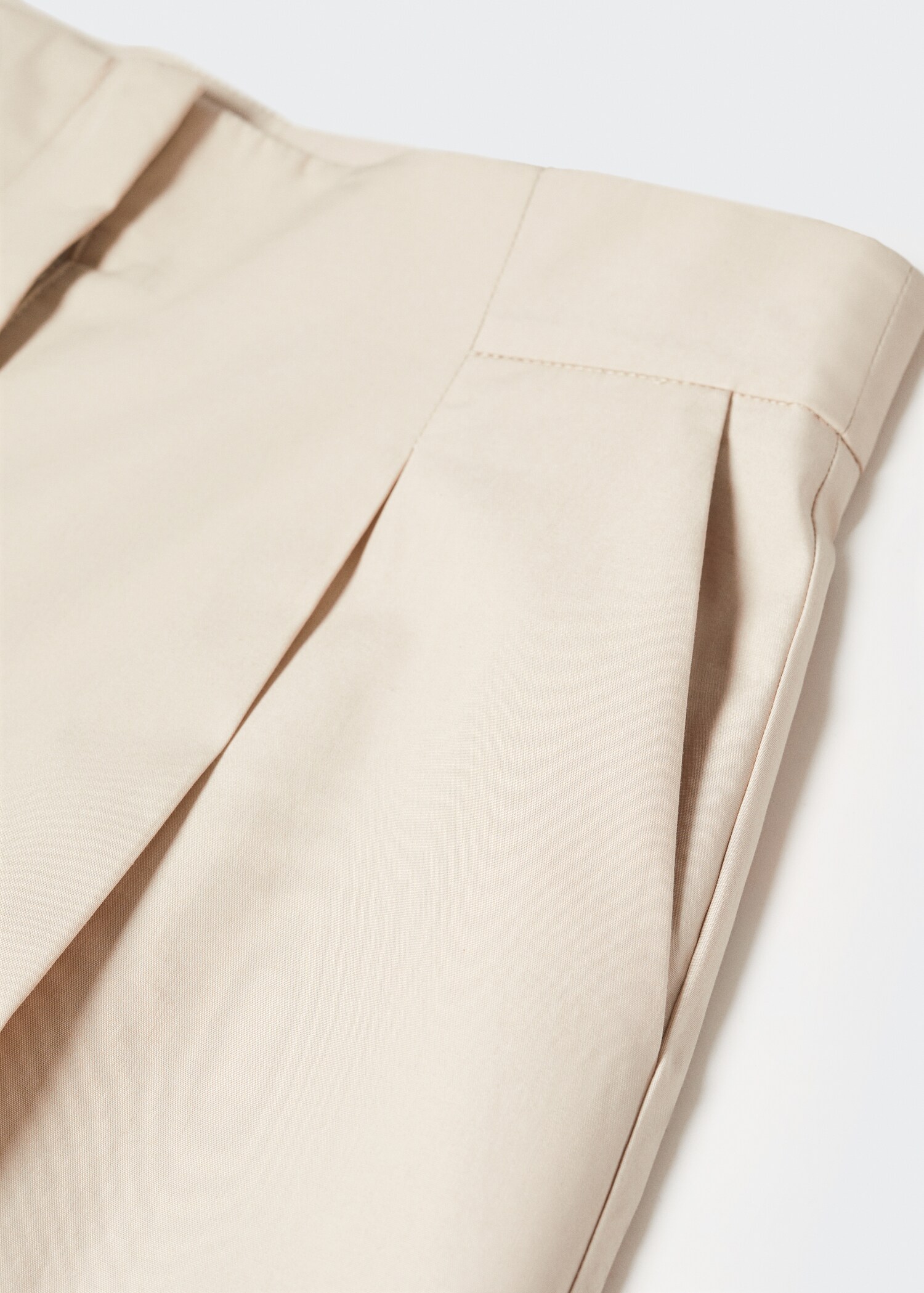 Cotton culotte trousers - Details of the article 8