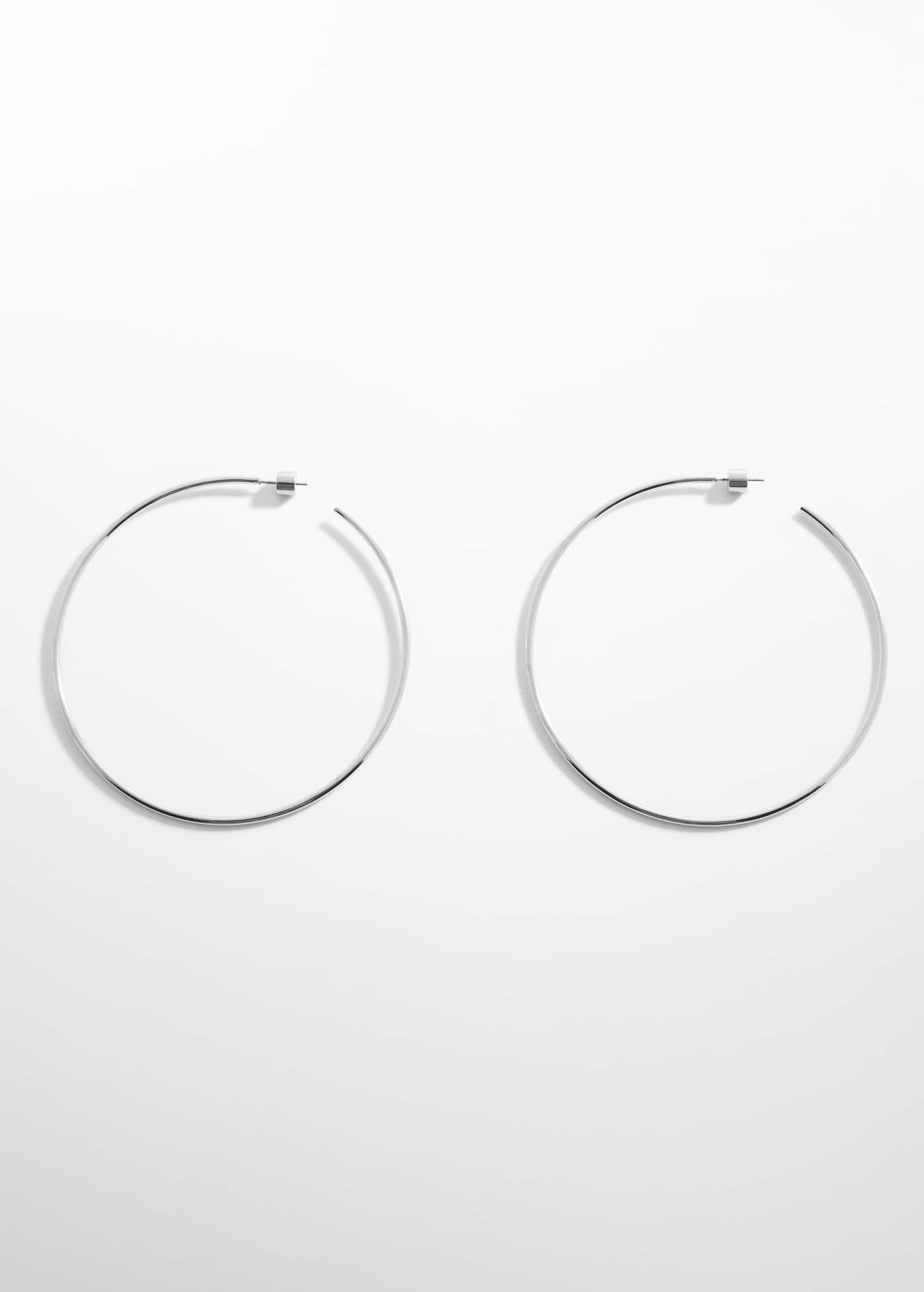 Maxi hoop earrings - Article without model