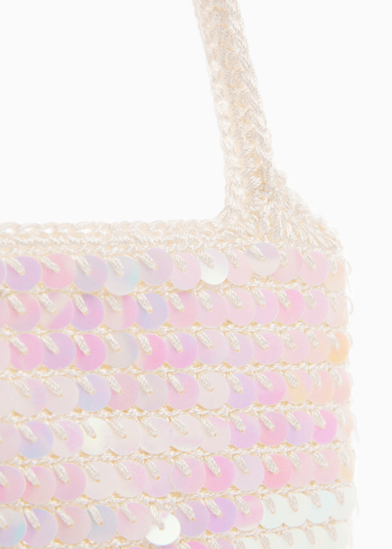 Short-handle sequined bag - Details of the article 2