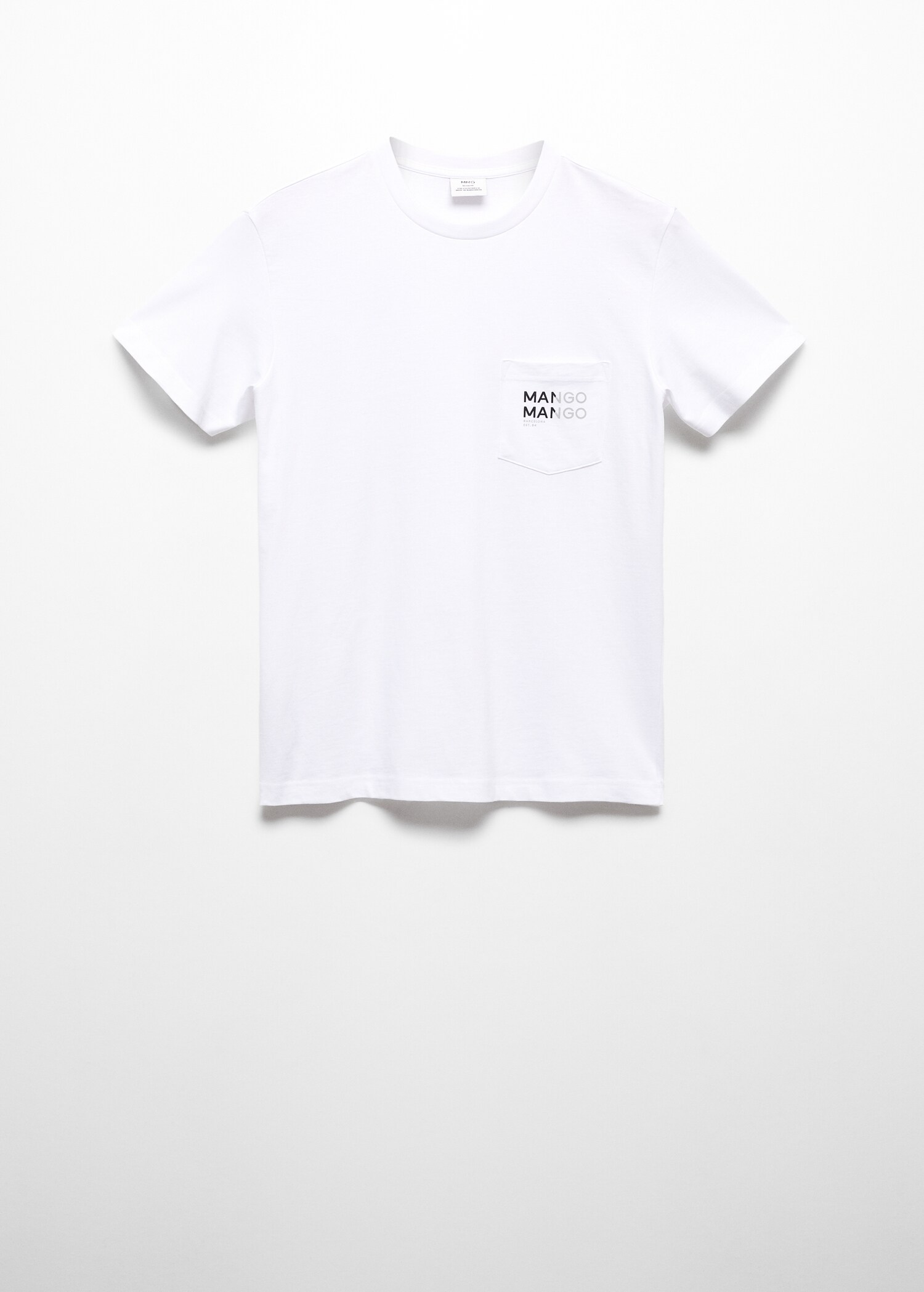 Logo print cotton t-shirt - Article without model