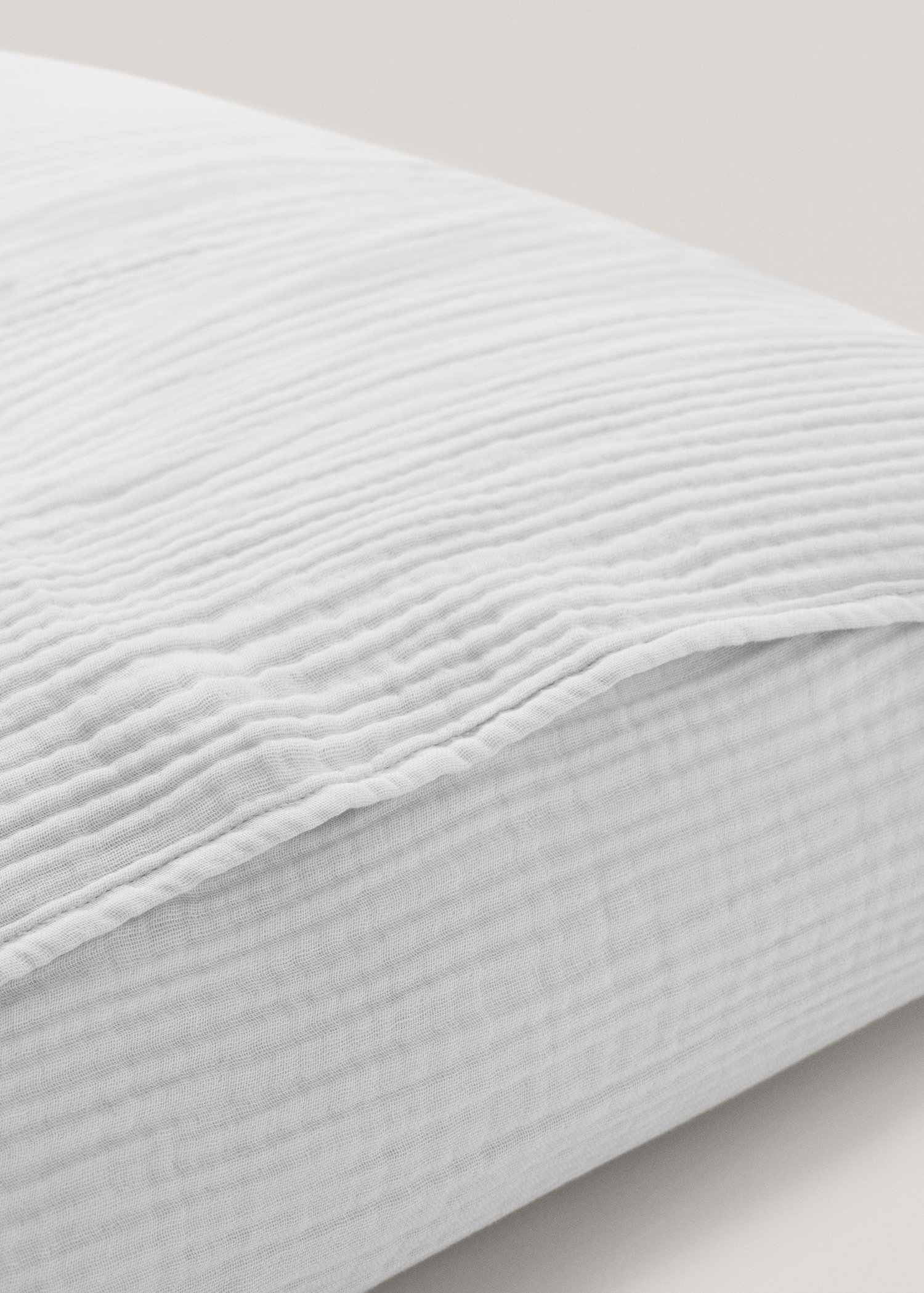 Federa In Garza Di Cotone 65x65 Cm - Morbida, Traspirante, Senza Bisogno Di Stiratura - Foto 11