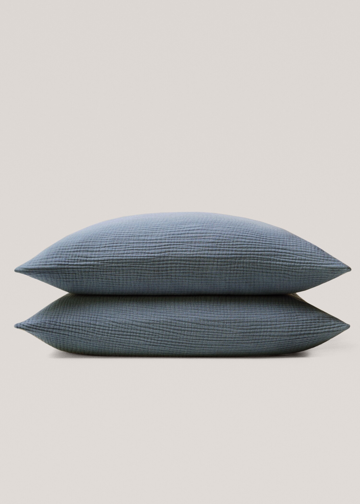 Cotton gauze pillow case 60x60m (Pack of 2) - Details of the article 3
