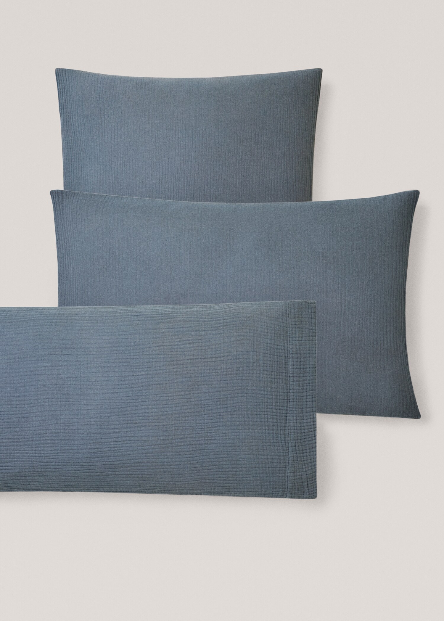 Cotton gauze pillow case 60x60m (Pack of 2) - Details of the article 4