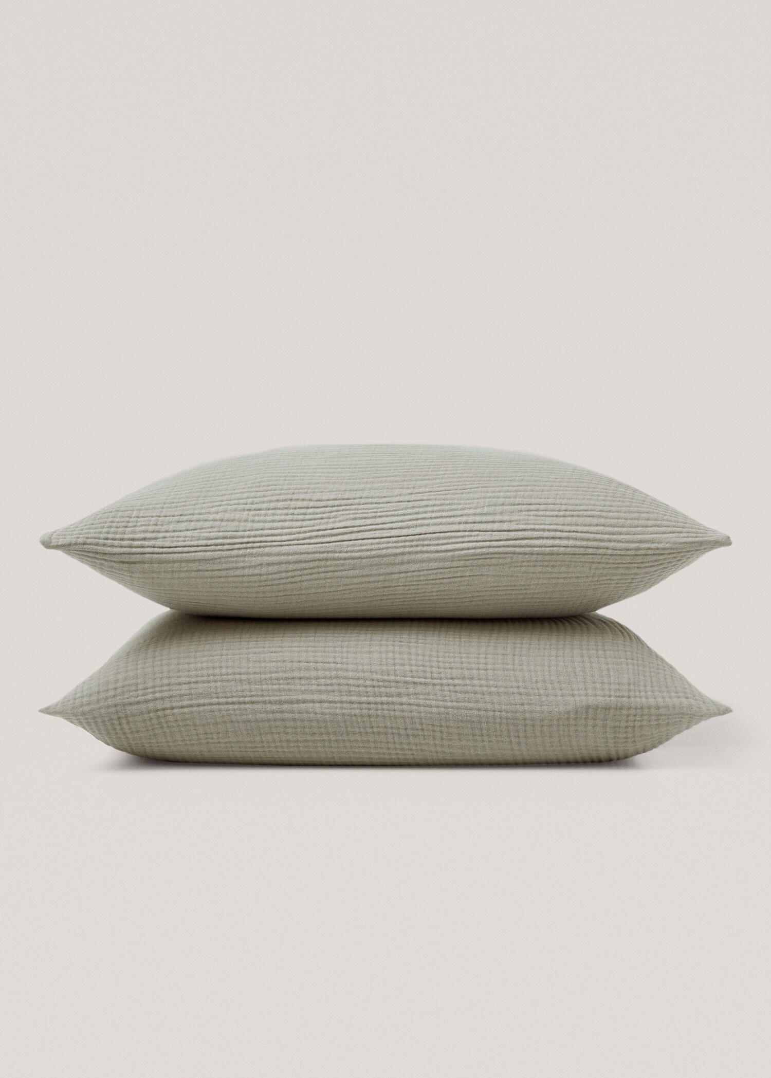 Cotton gauze pillow case 60x60m (Pack of 2) - Details of the article 1