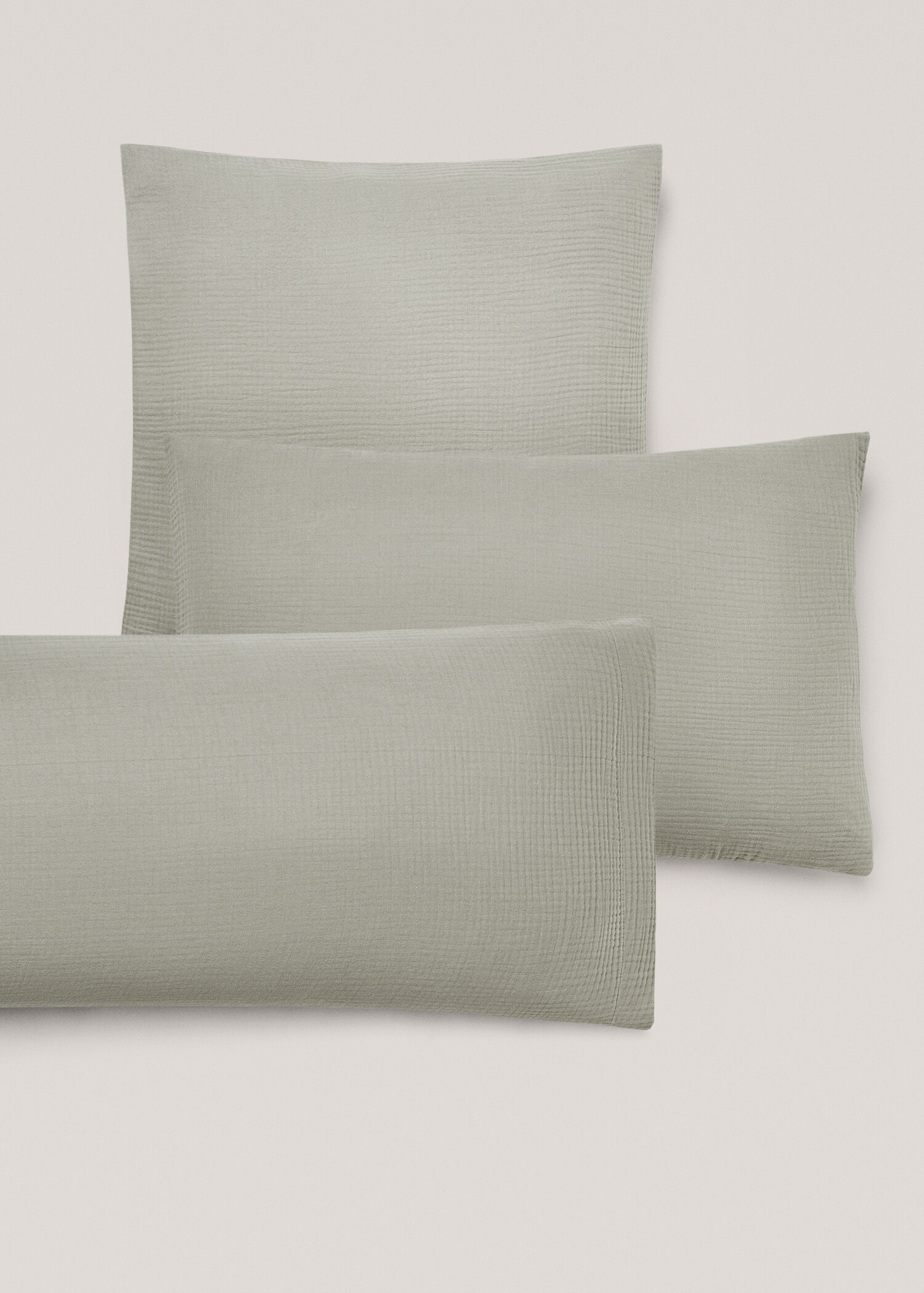 Cotton gauze pillow case 60x60m (Pack of 2) - Details of the article 4