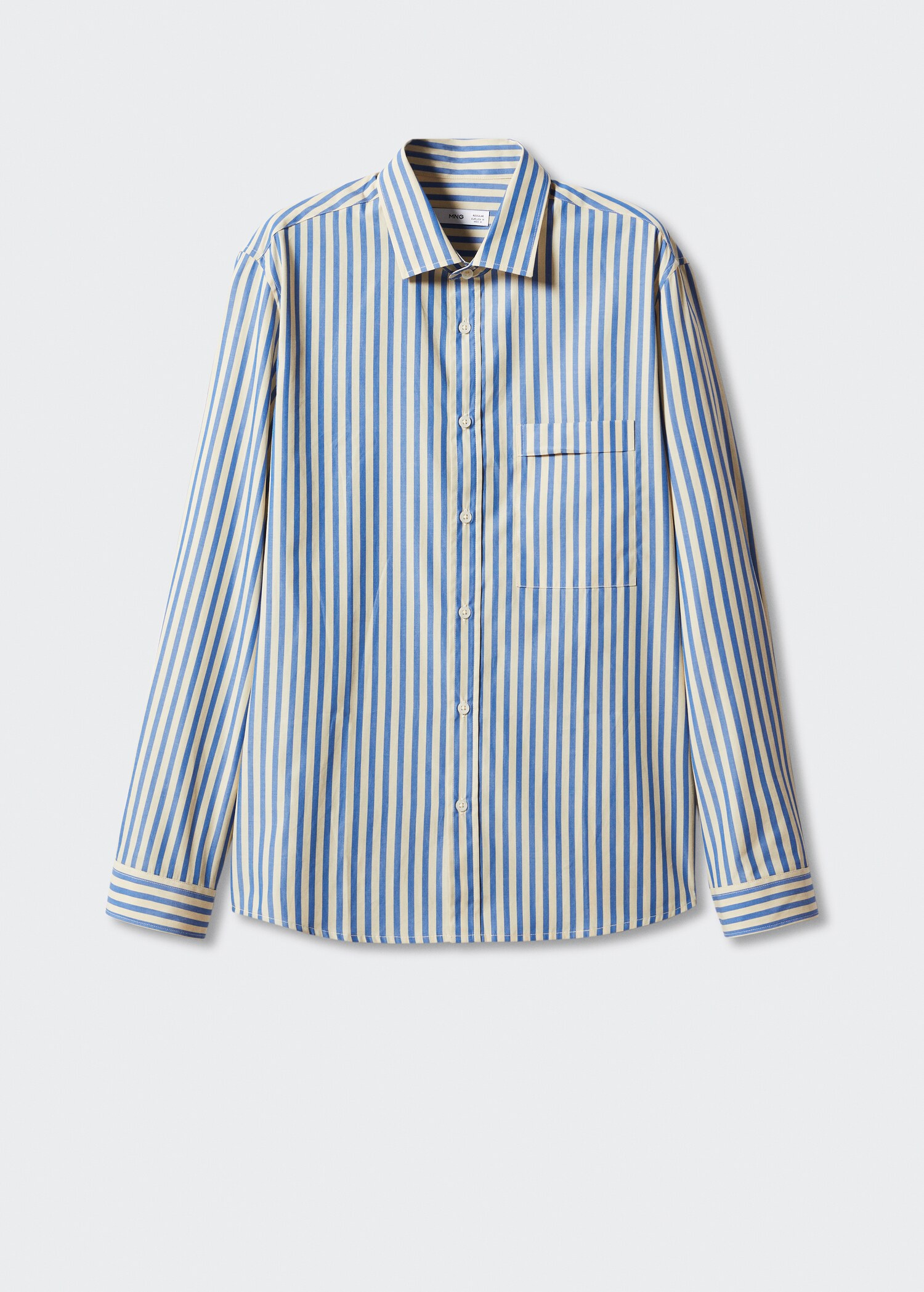 100% cotton Kodak striped shirt - Article without model