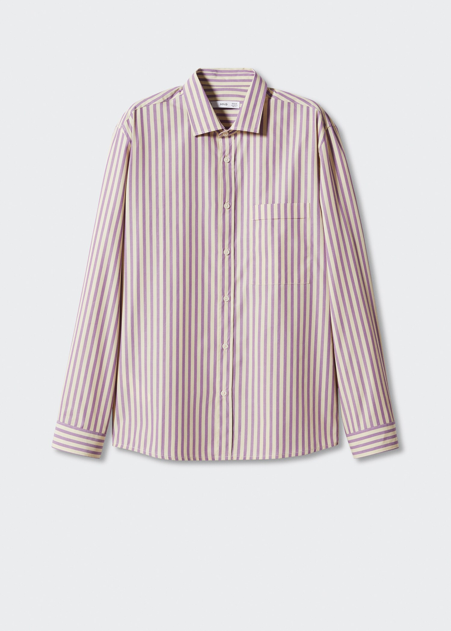 100% cotton Kodak striped shirt - Article without model