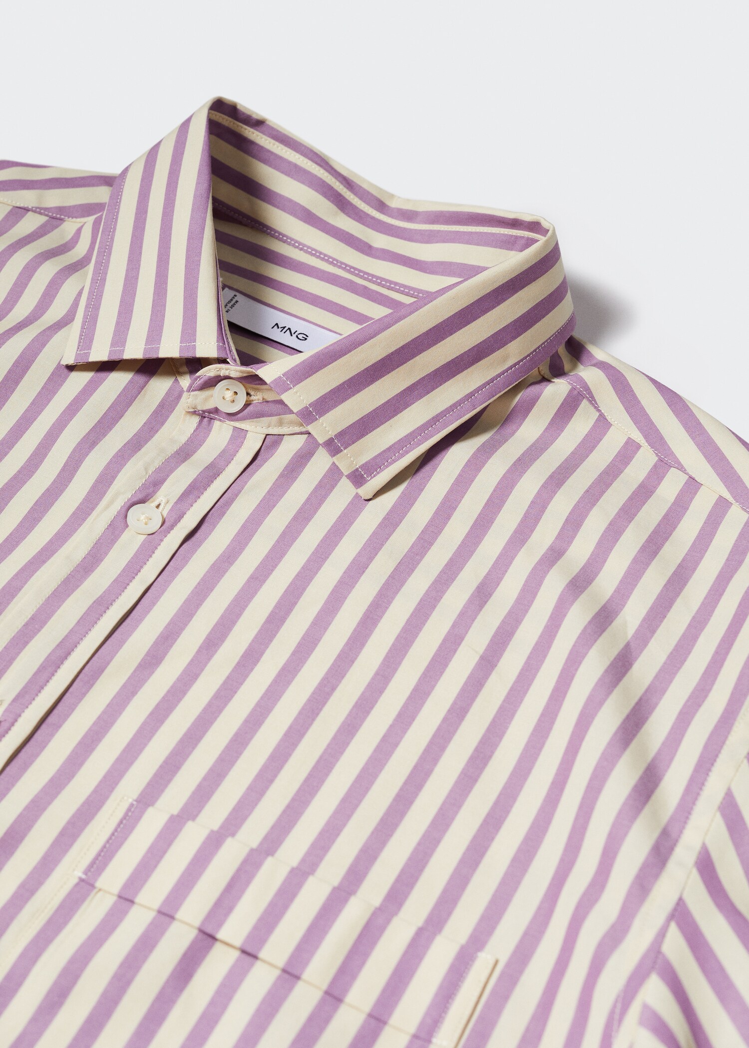 100% cotton Kodak striped shirt - Details of the article 8