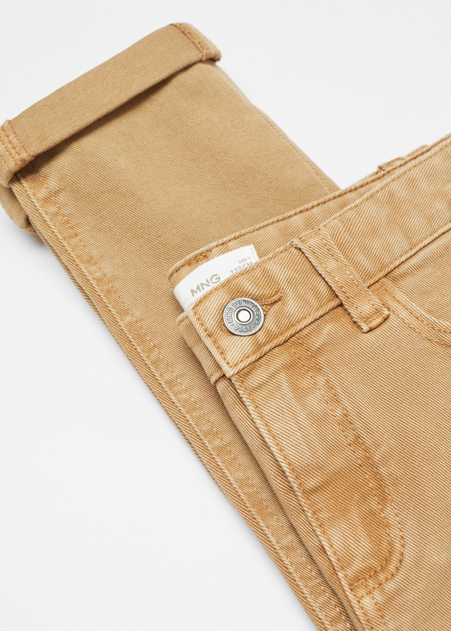 Straight flannel trousers - Details of the article 8