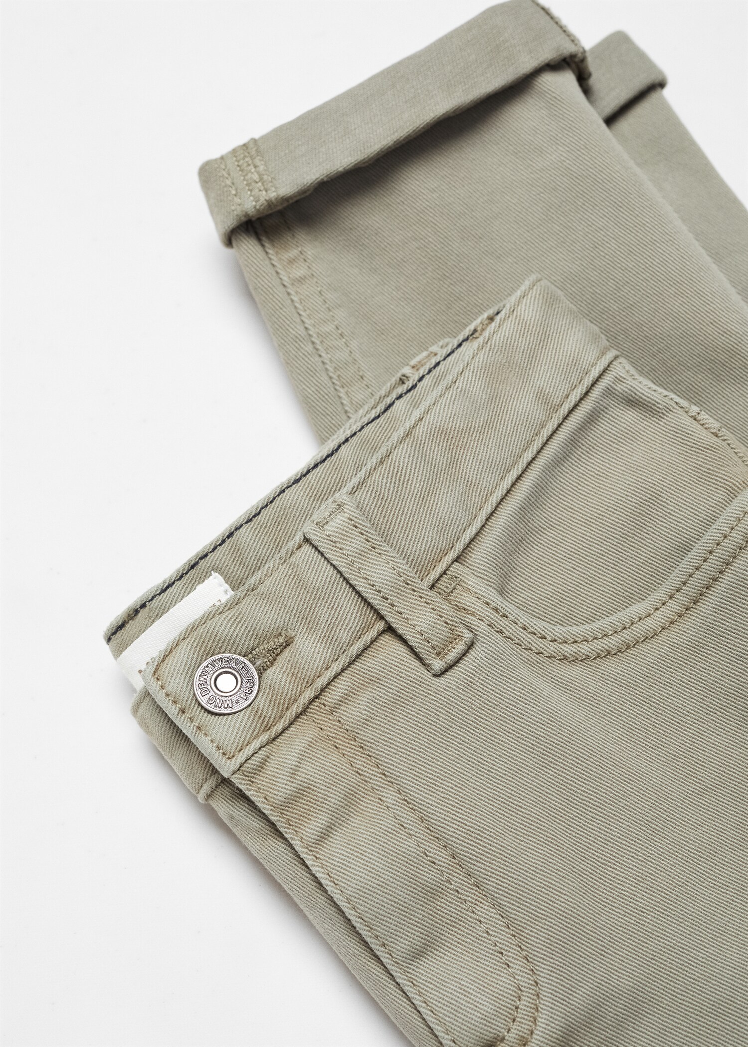 Straight flannel trousers - Details of the article 8