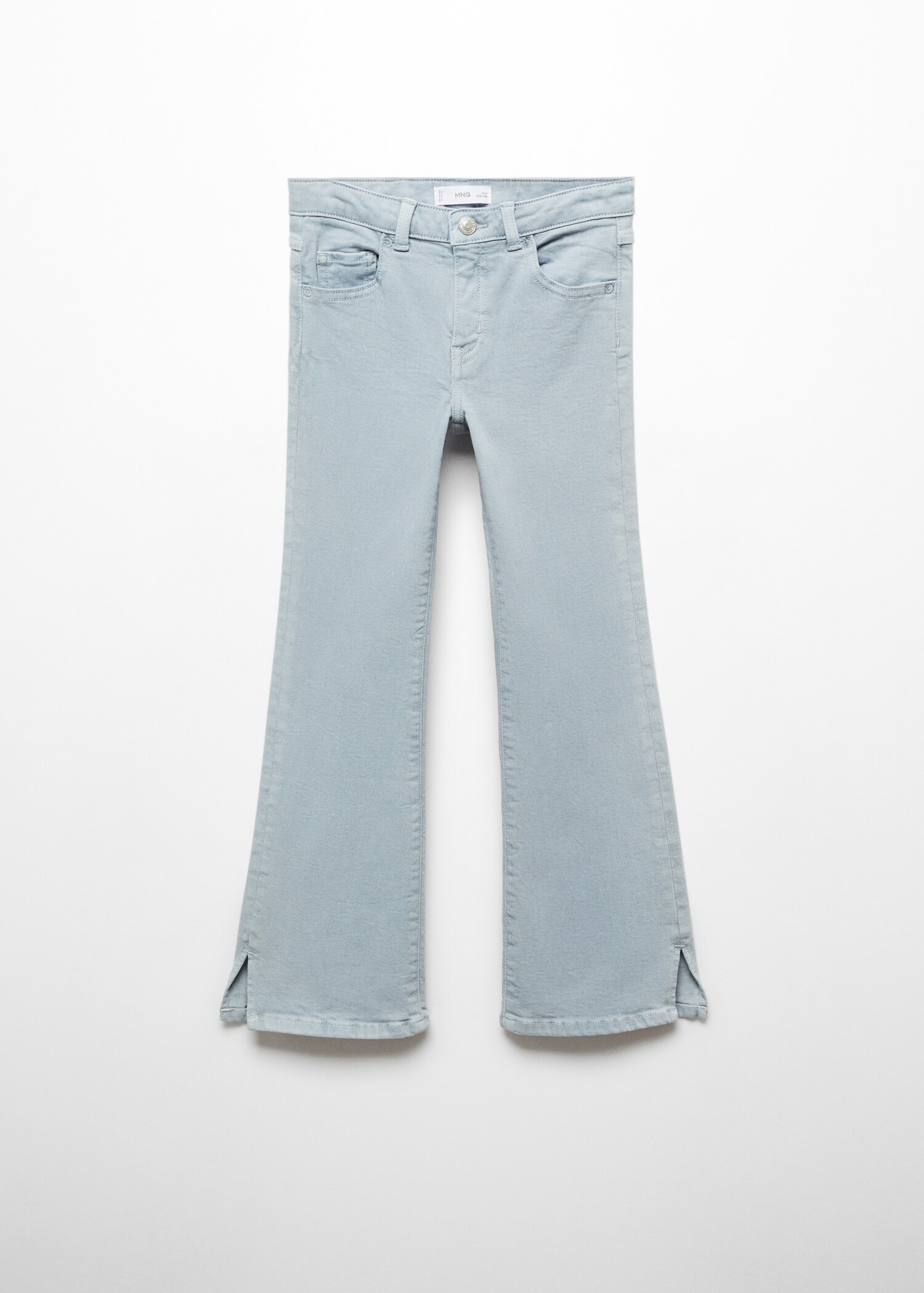 Flared jeans with slits - Article without model