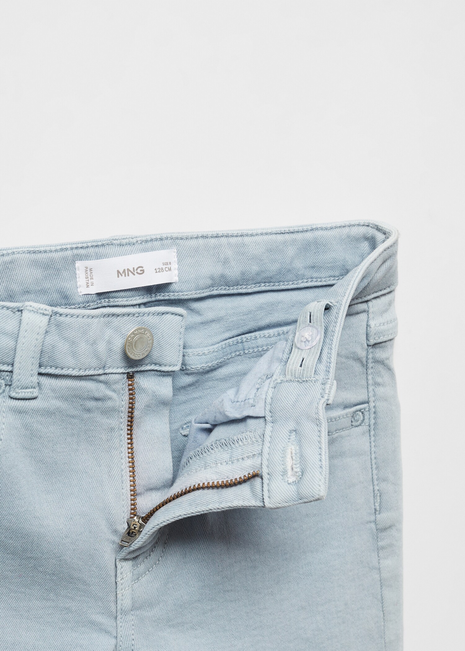 Flared jeans with slits - Details of the article 8