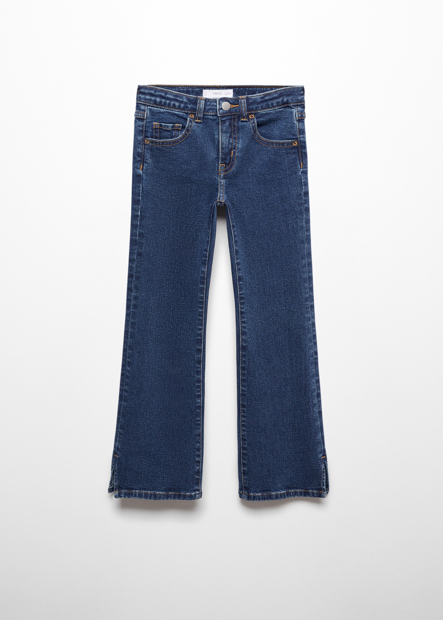 Flared jeans with slits - Article without model