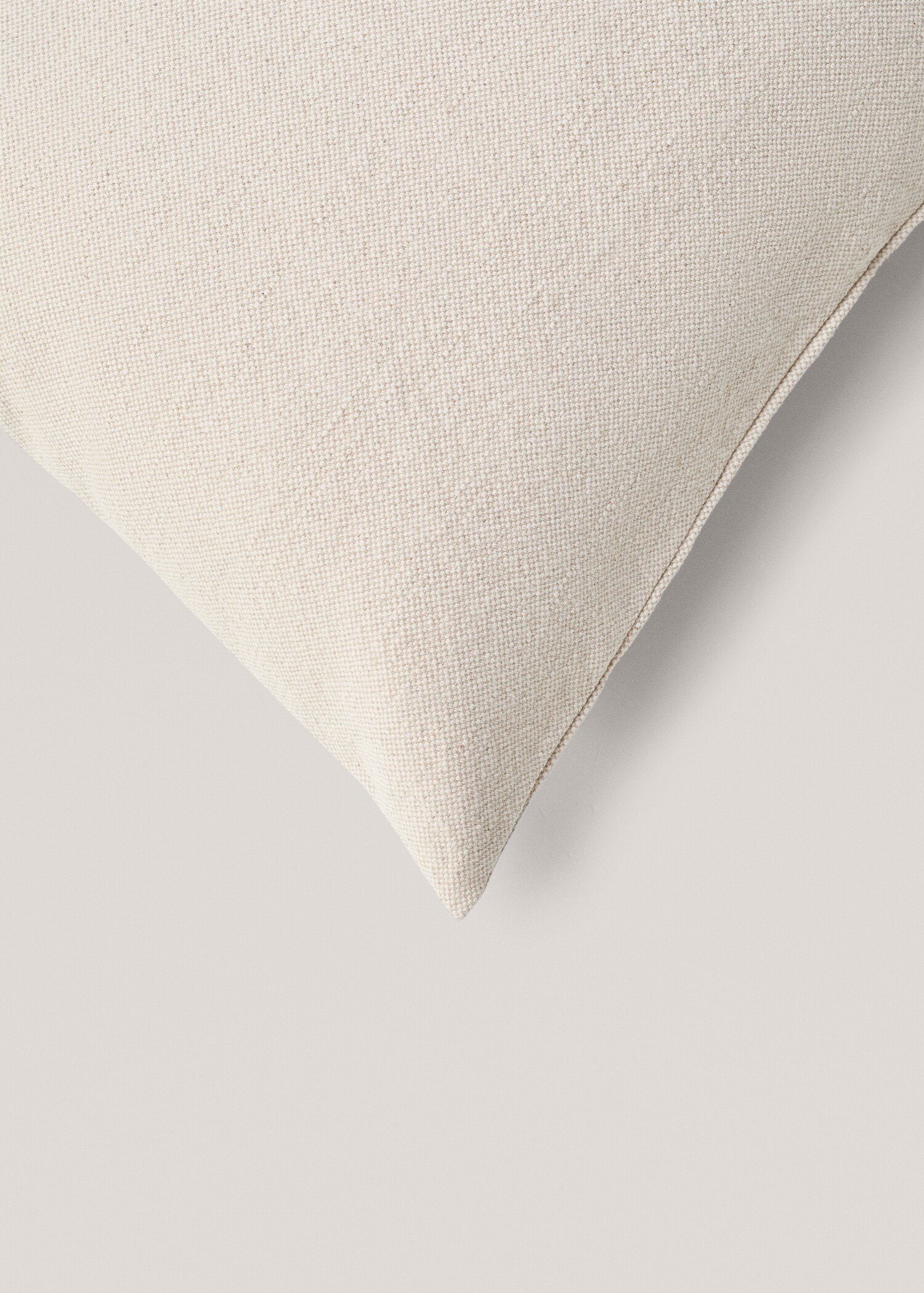 Linen and cotton cushion case 30x50cm - Details of the article 1