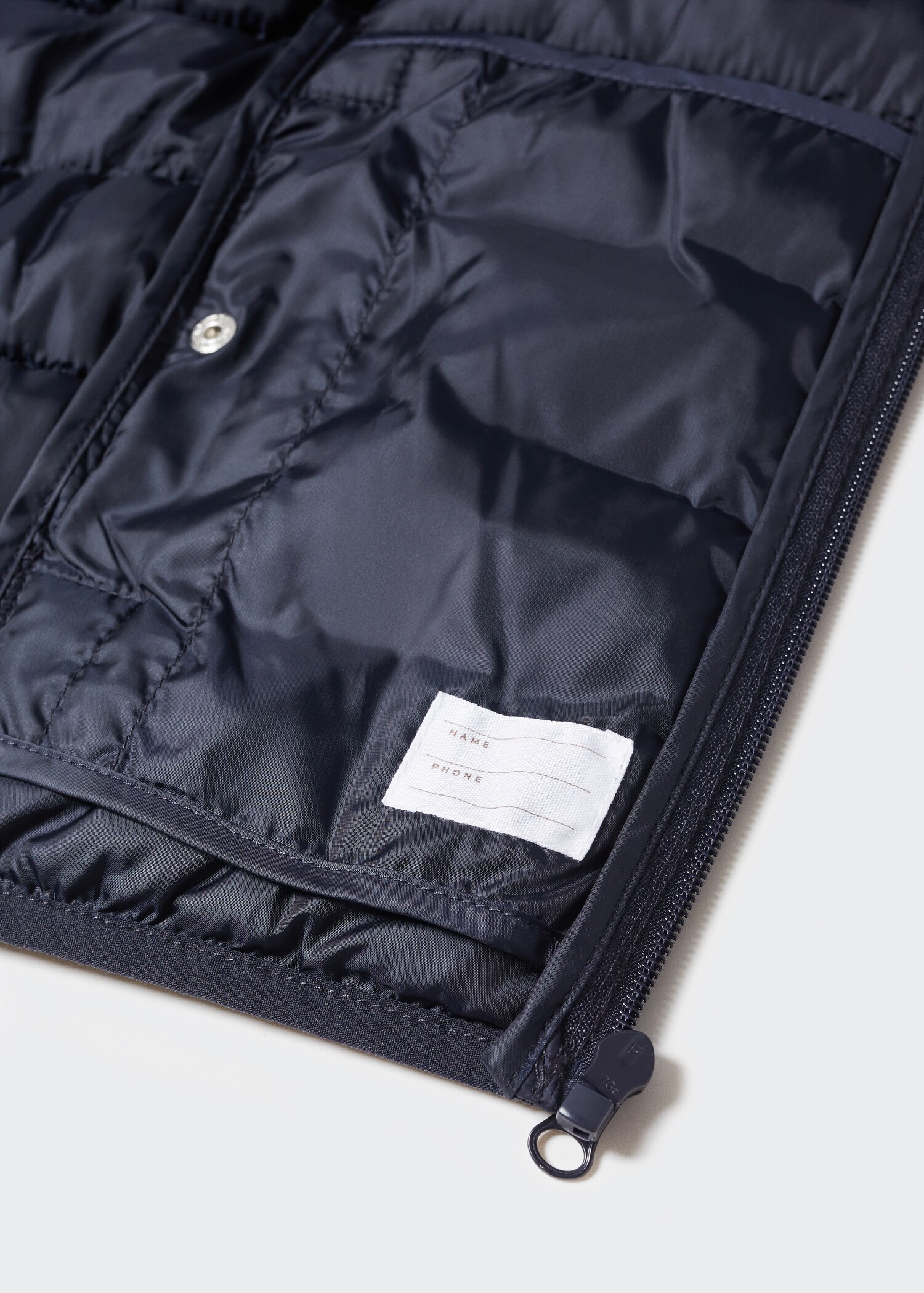Hood quilted coat - Details of the article 8