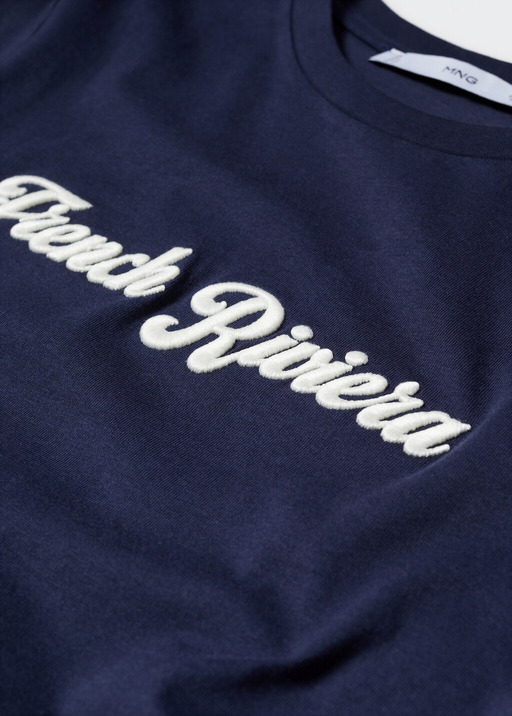 Mango outlet violeta camisetas online
