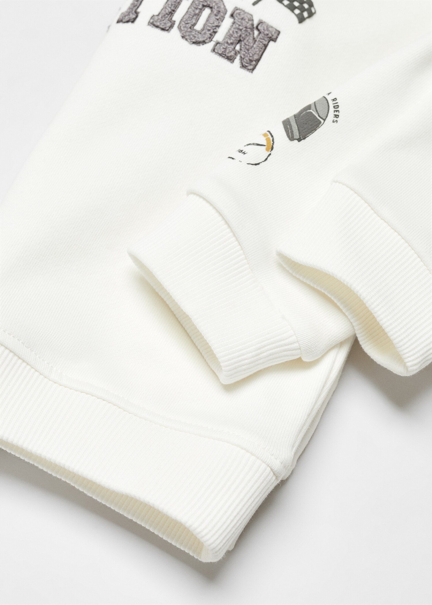 Sudadera algodón mensaje - Detalle del artículo 0