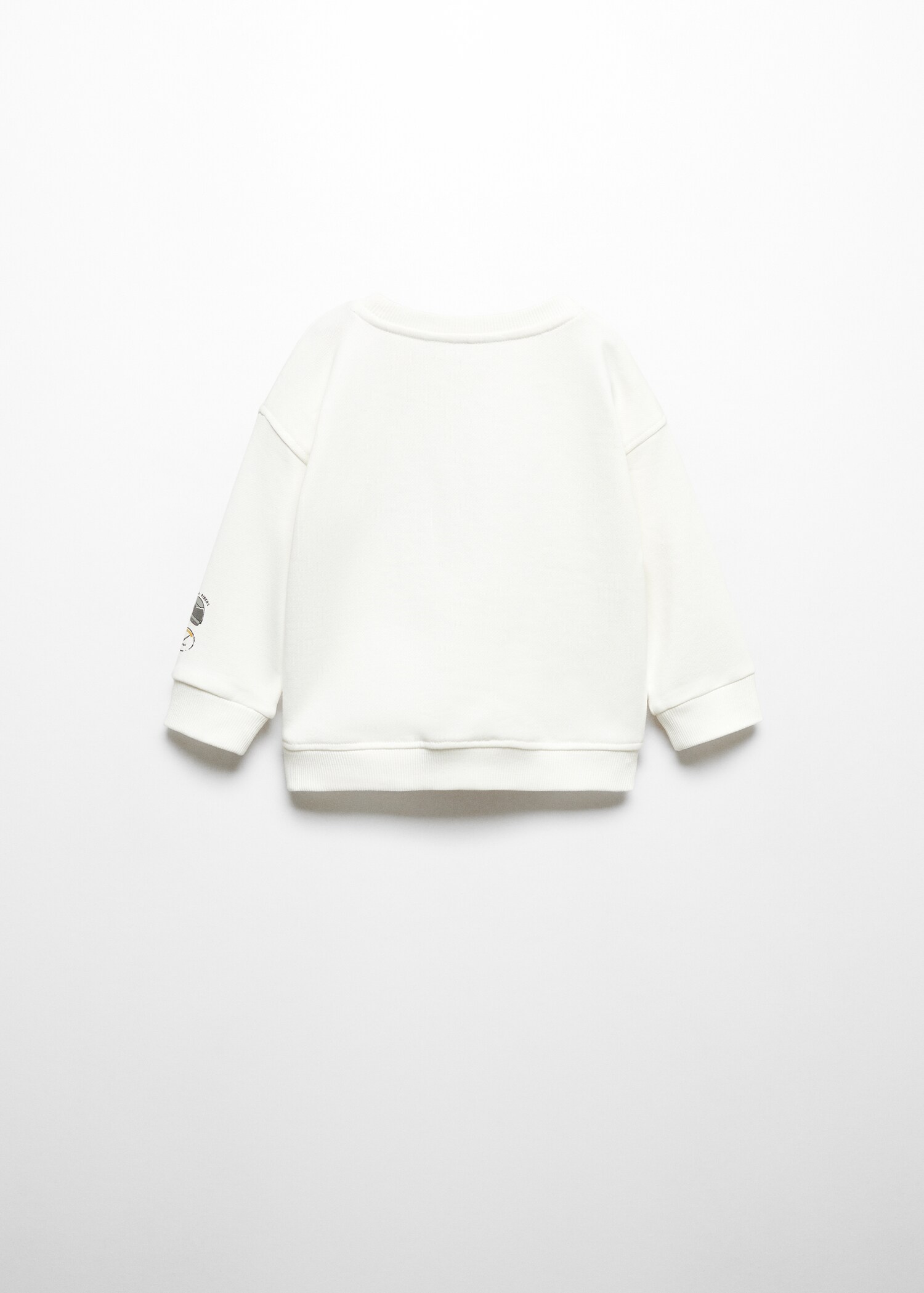 Sudadera algodón mensaje - Reverso del artículo