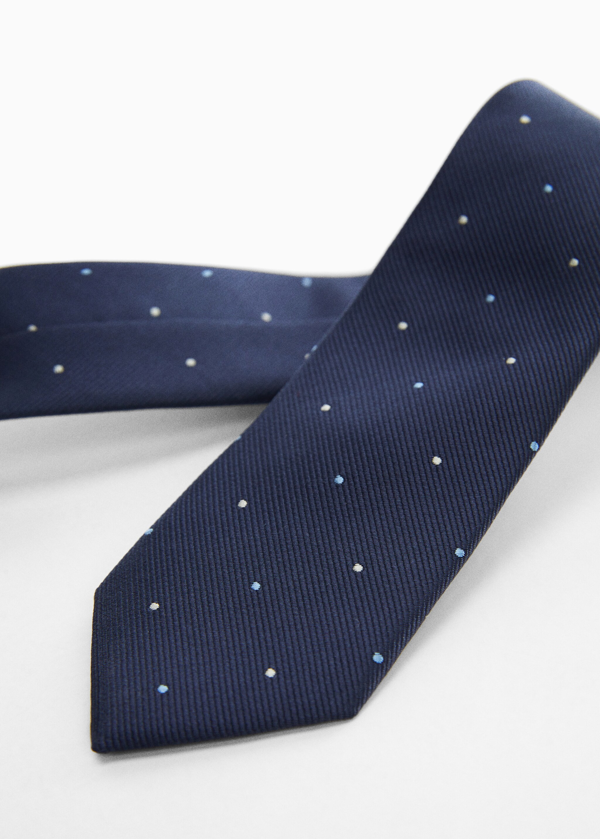 Polka-dot patterned tie - Details of the article 1
