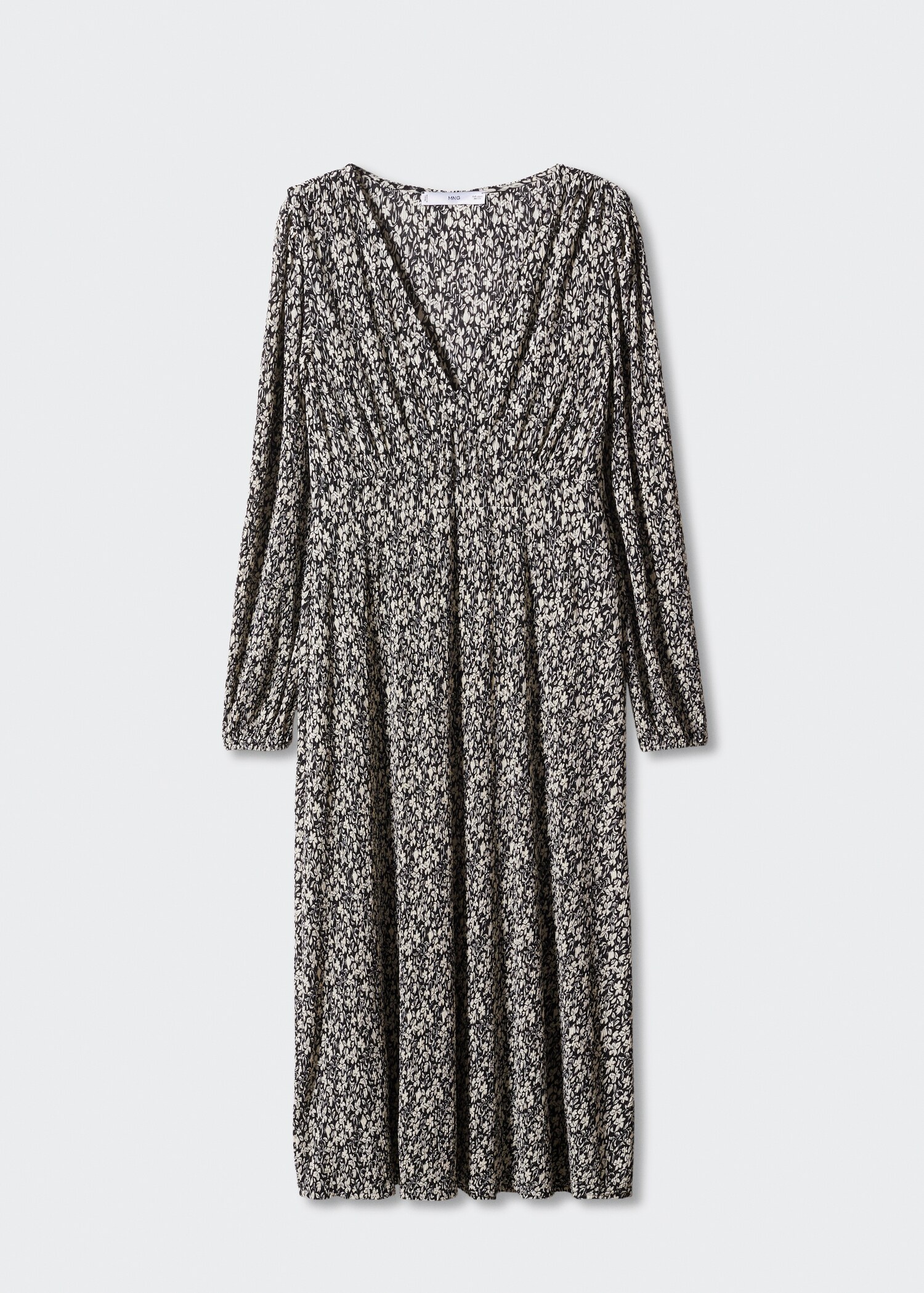 Robe texturée imprimée - Article sans modèle