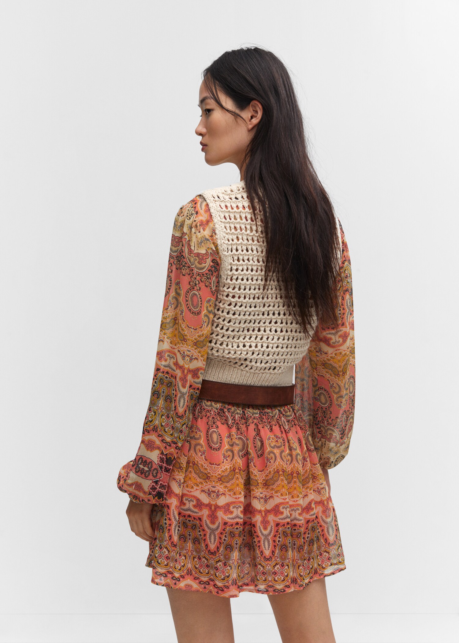 Gilet crochet - Retro dell'articolo