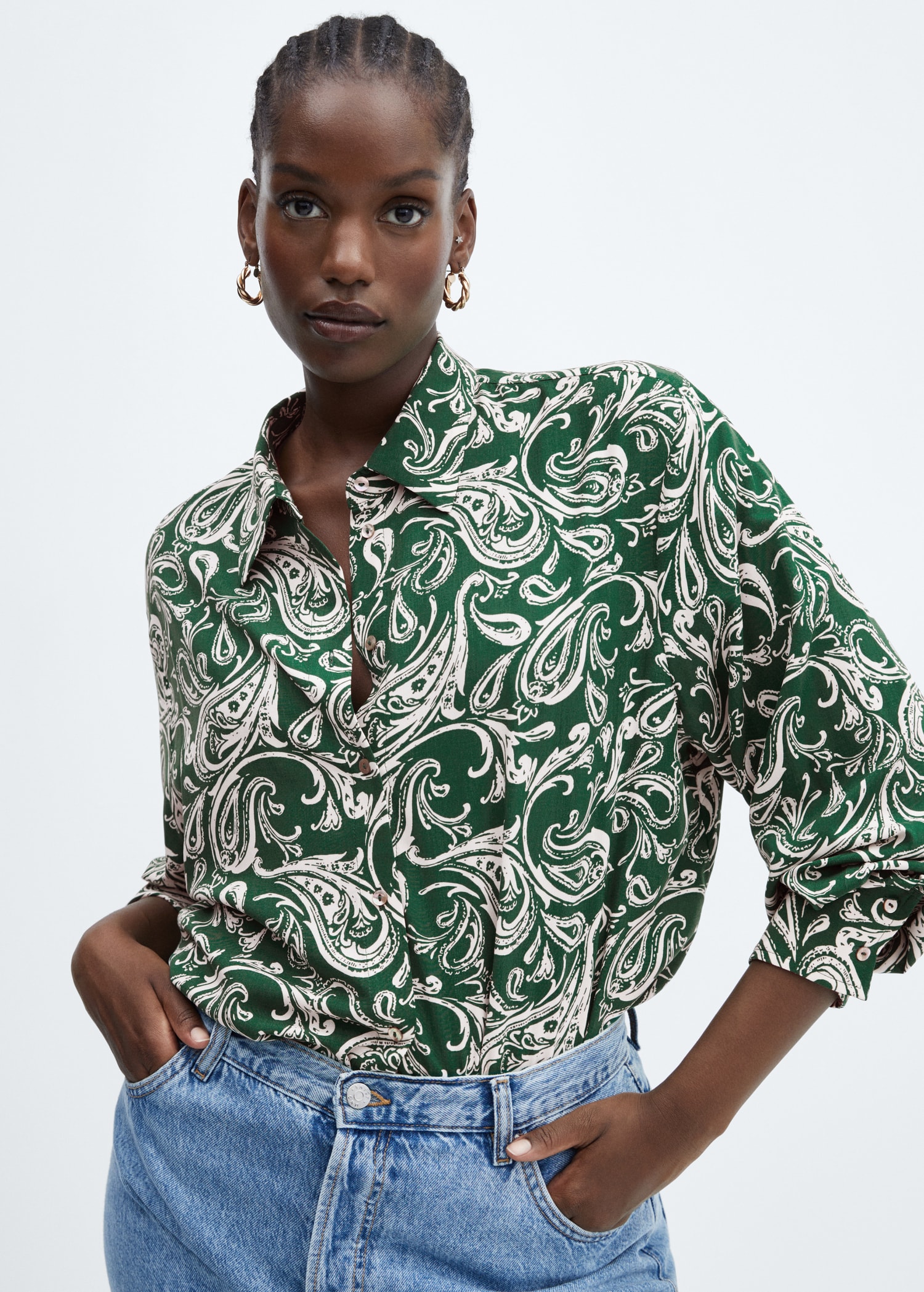 Camicia fluida stampata - Dettaglio dell'articolo 5