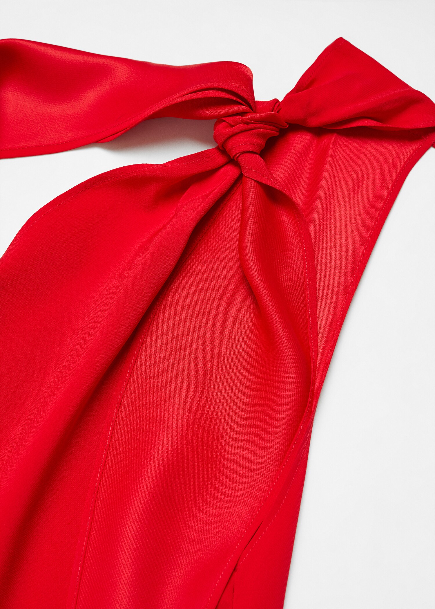 Asymmetric bow dress - Details of the article 8