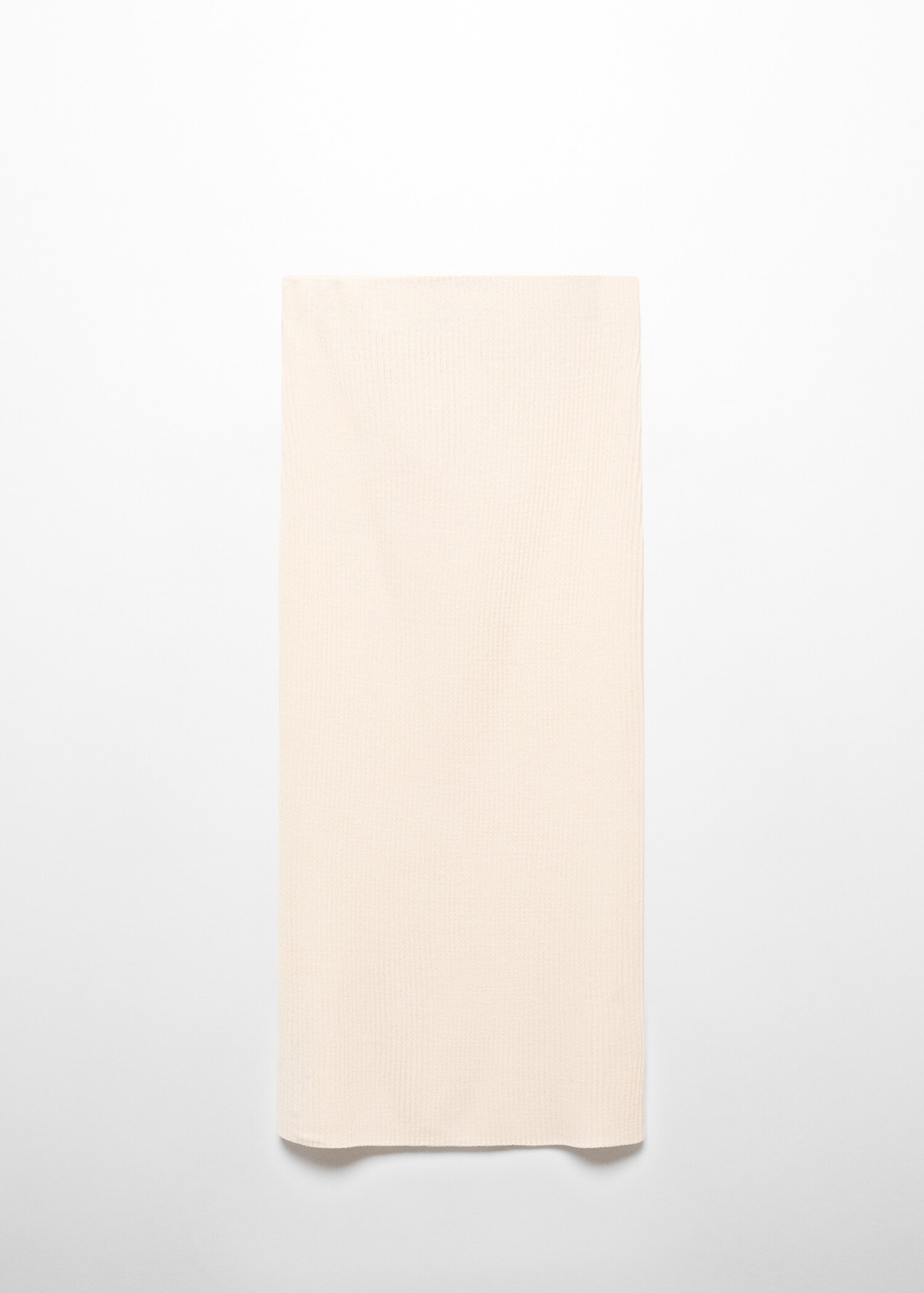 Long knitted skirt - Article without model