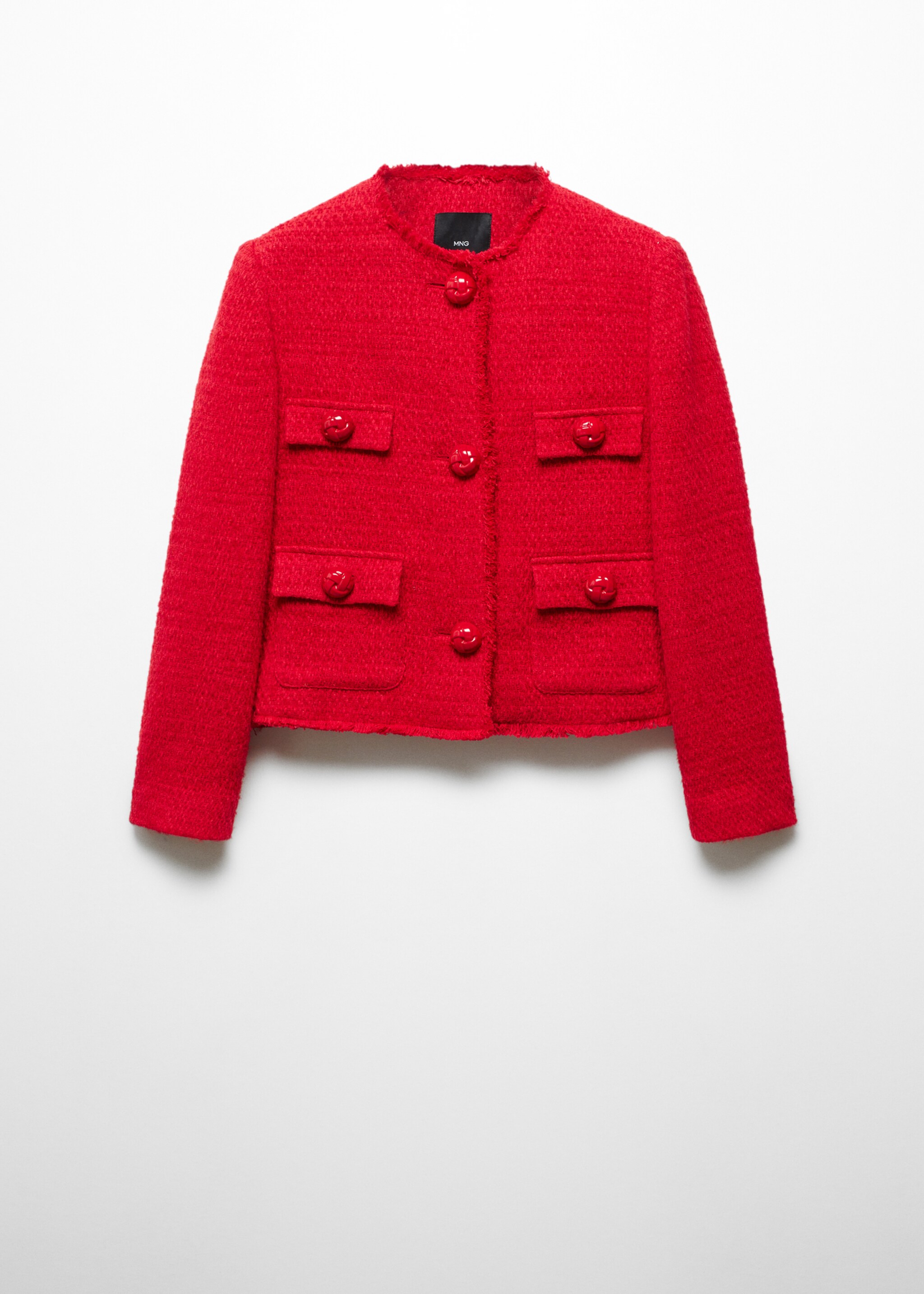 Tweed-Jacke mit Taschen - Artikel ohne Model