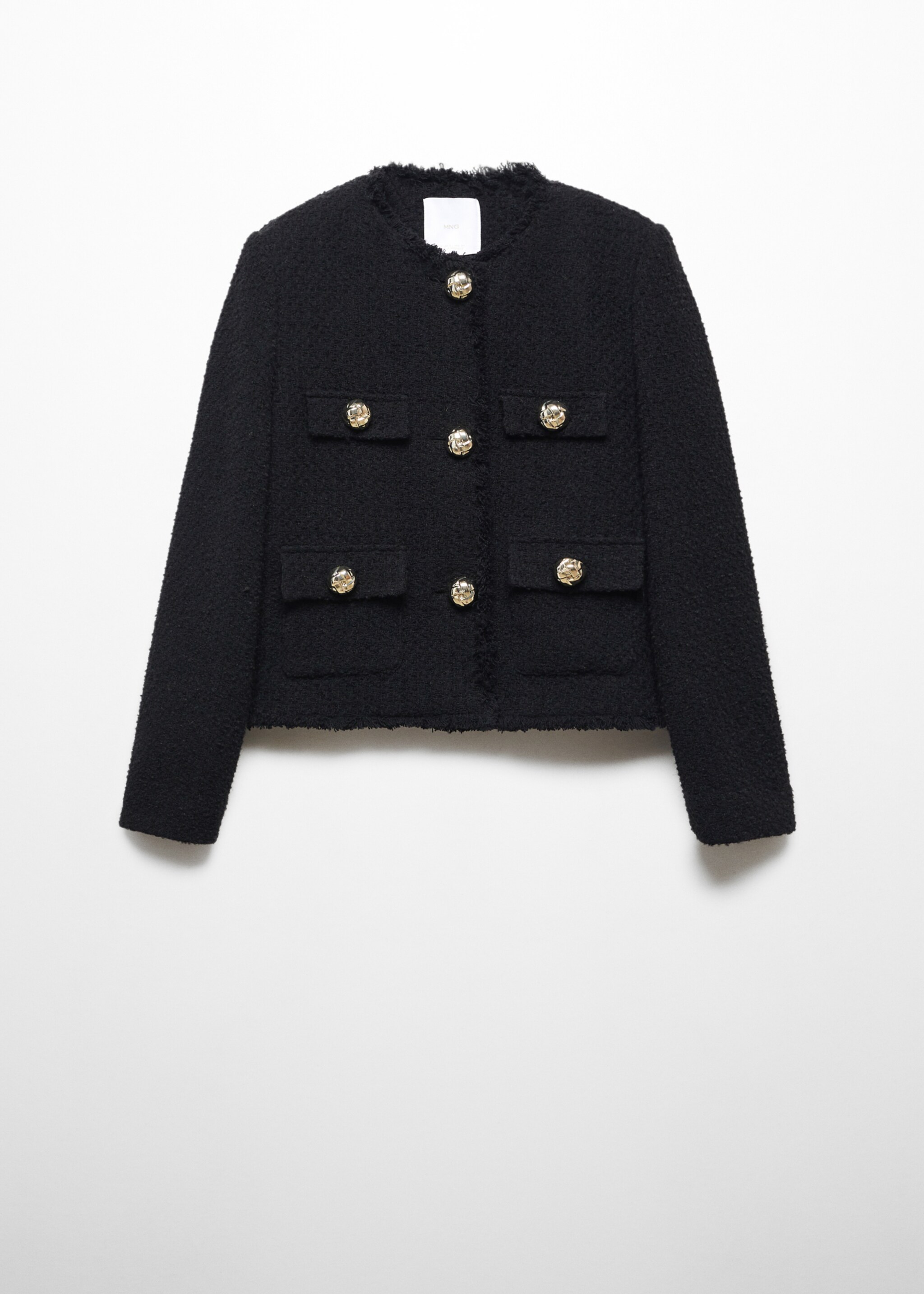Zsebes tweed dzseki - Termék modell nélkül