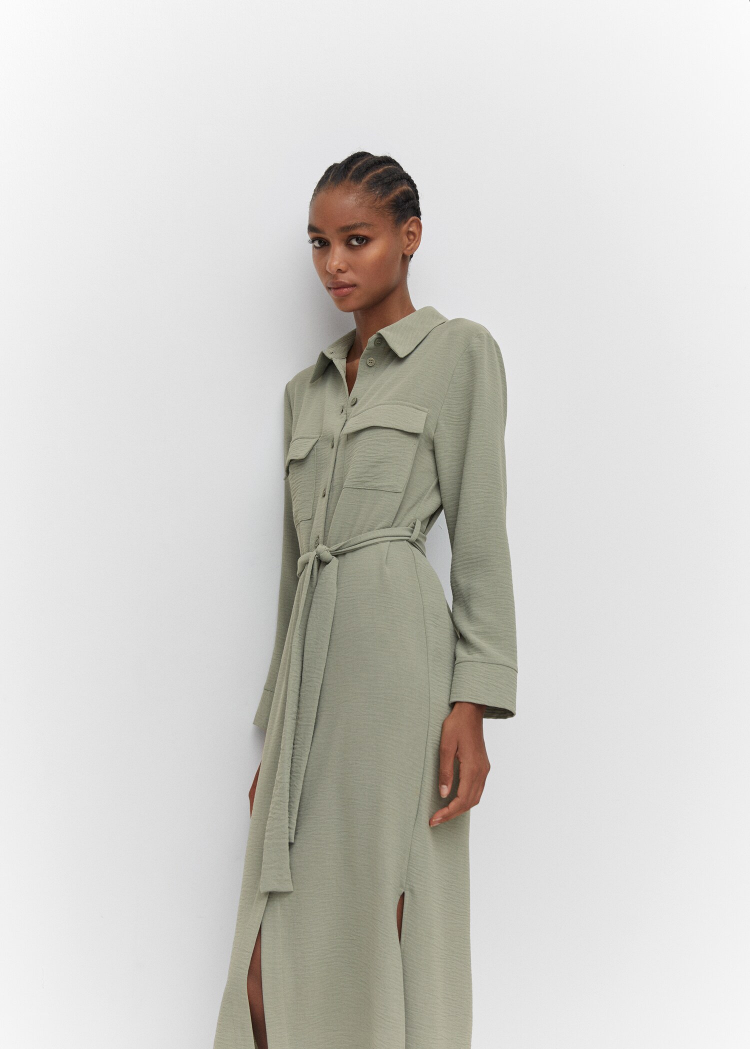 Hemdkleid mit Taillenband - Detail des Artikels 2