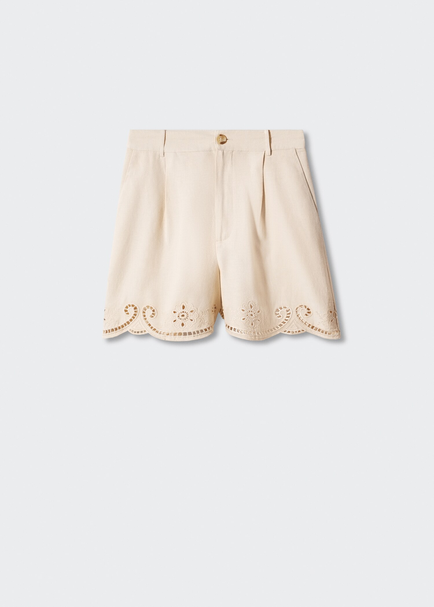 Short détails ajourés broderies - Article sans modèle