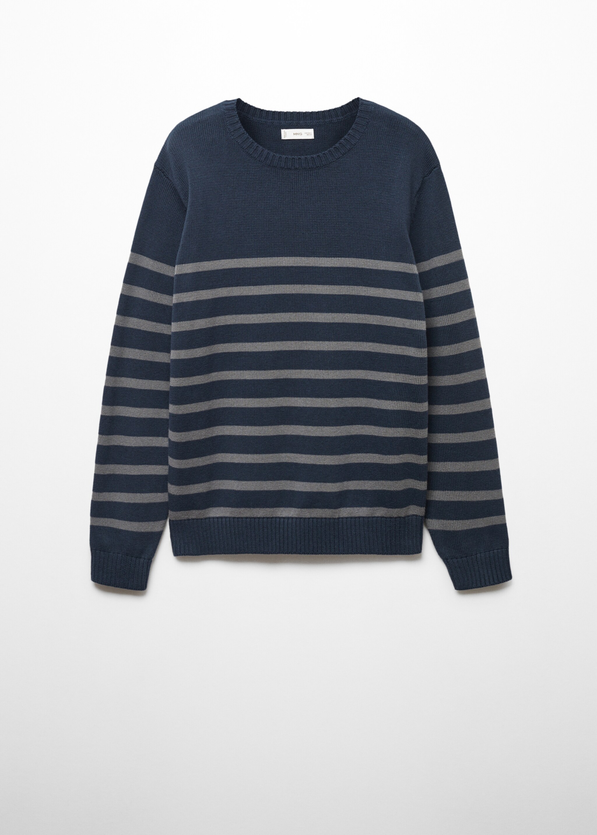 Knit striped sweater - Article without model