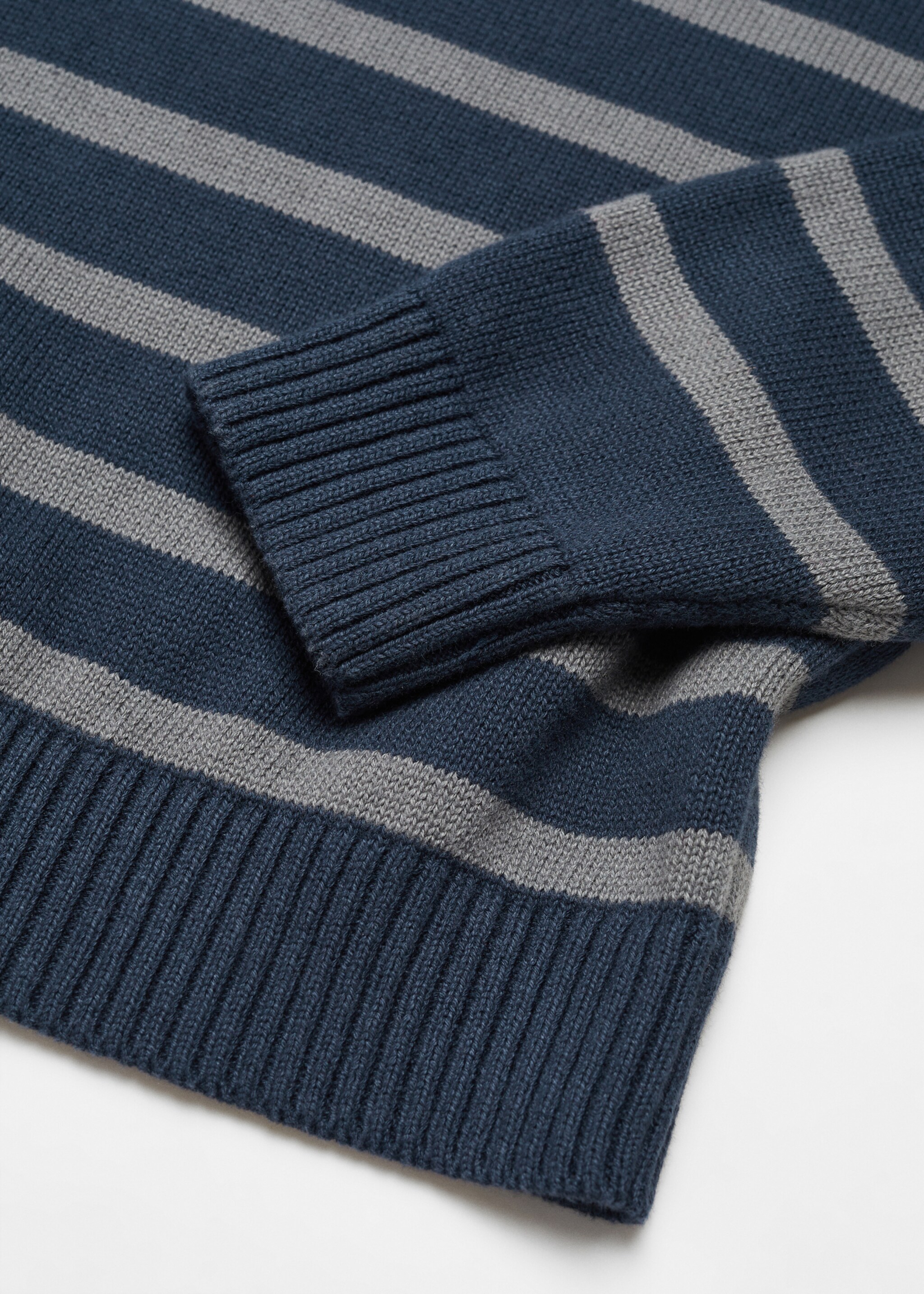 Knit striped sweater - Details of the article 8