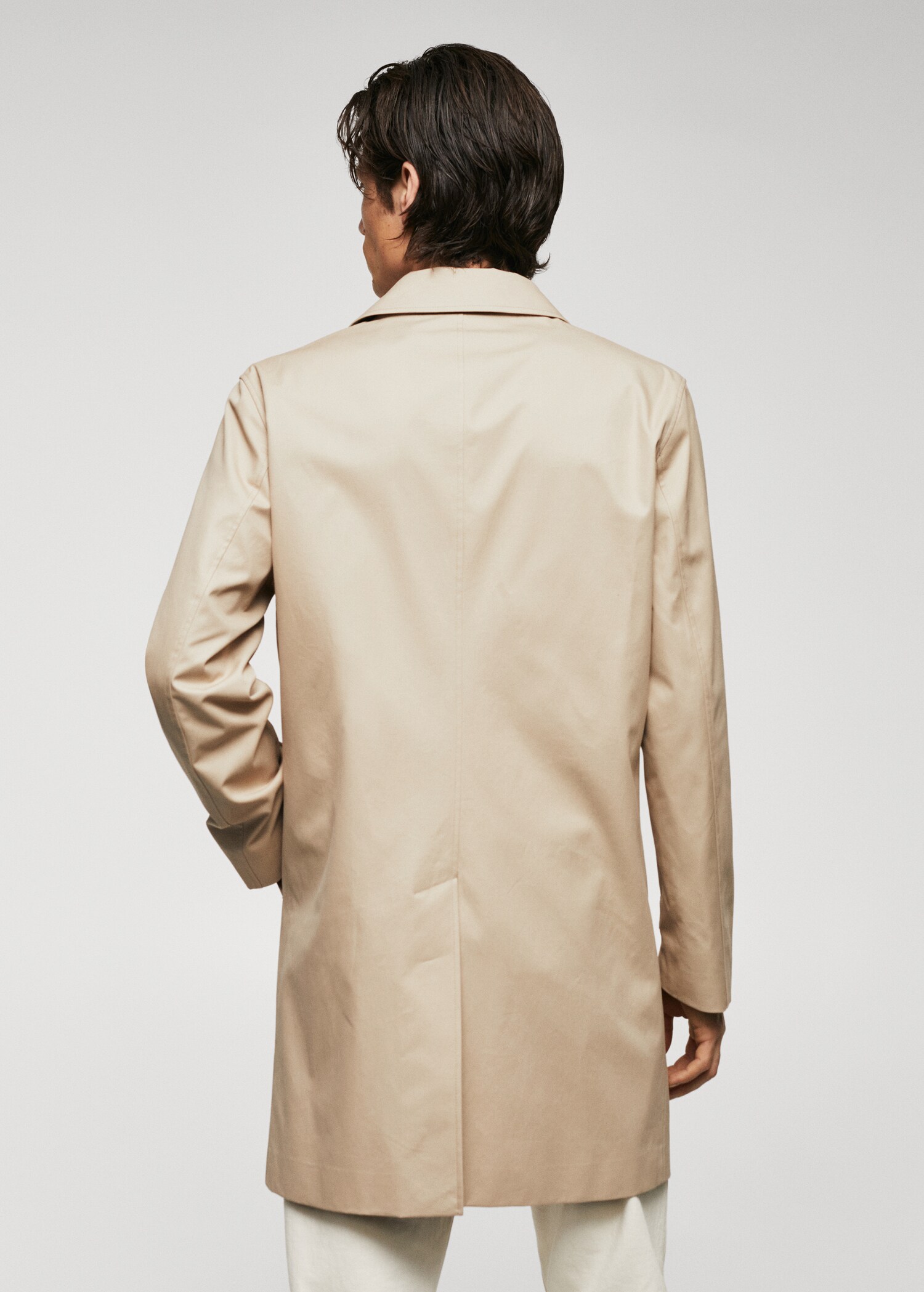 Trenchcoat i bomull water repellent - Detaljer om artikeln 2