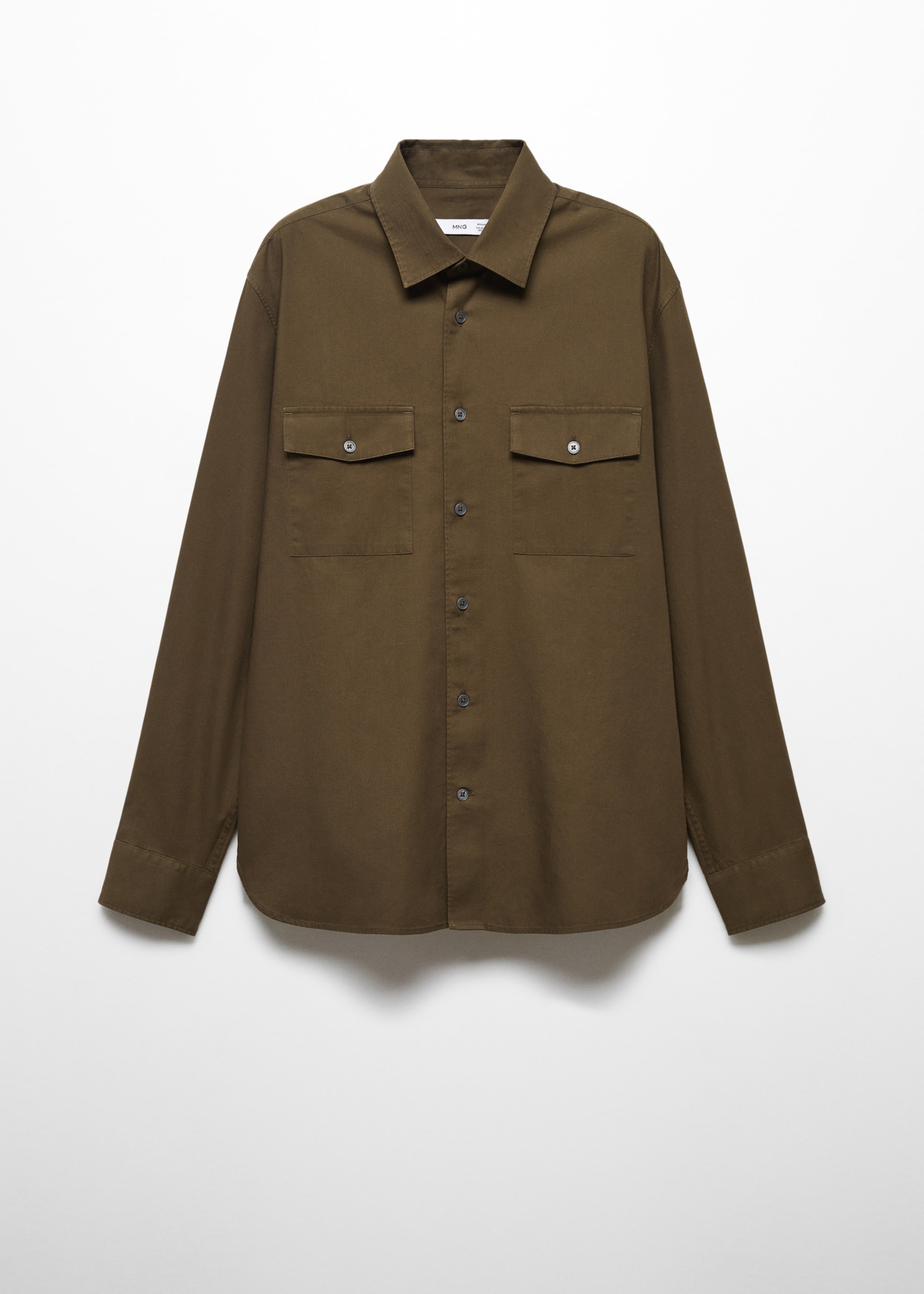 Sobrecamisa algodão bolsos - Artigo sem modelo