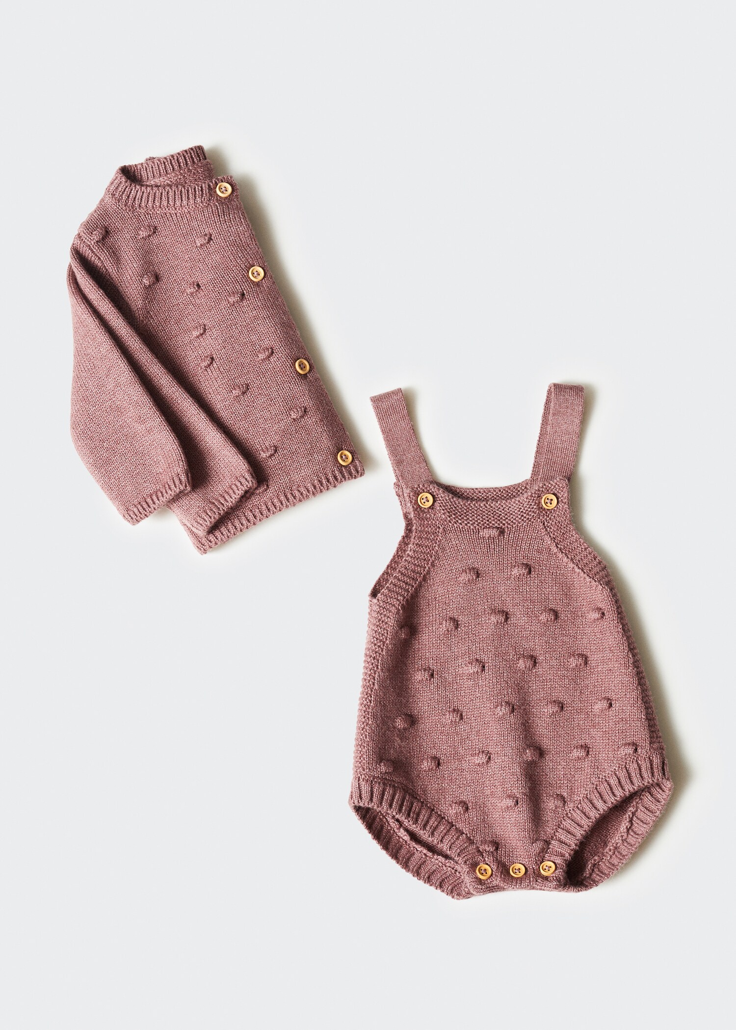 Cotton-knit romper - Details of the article 5
