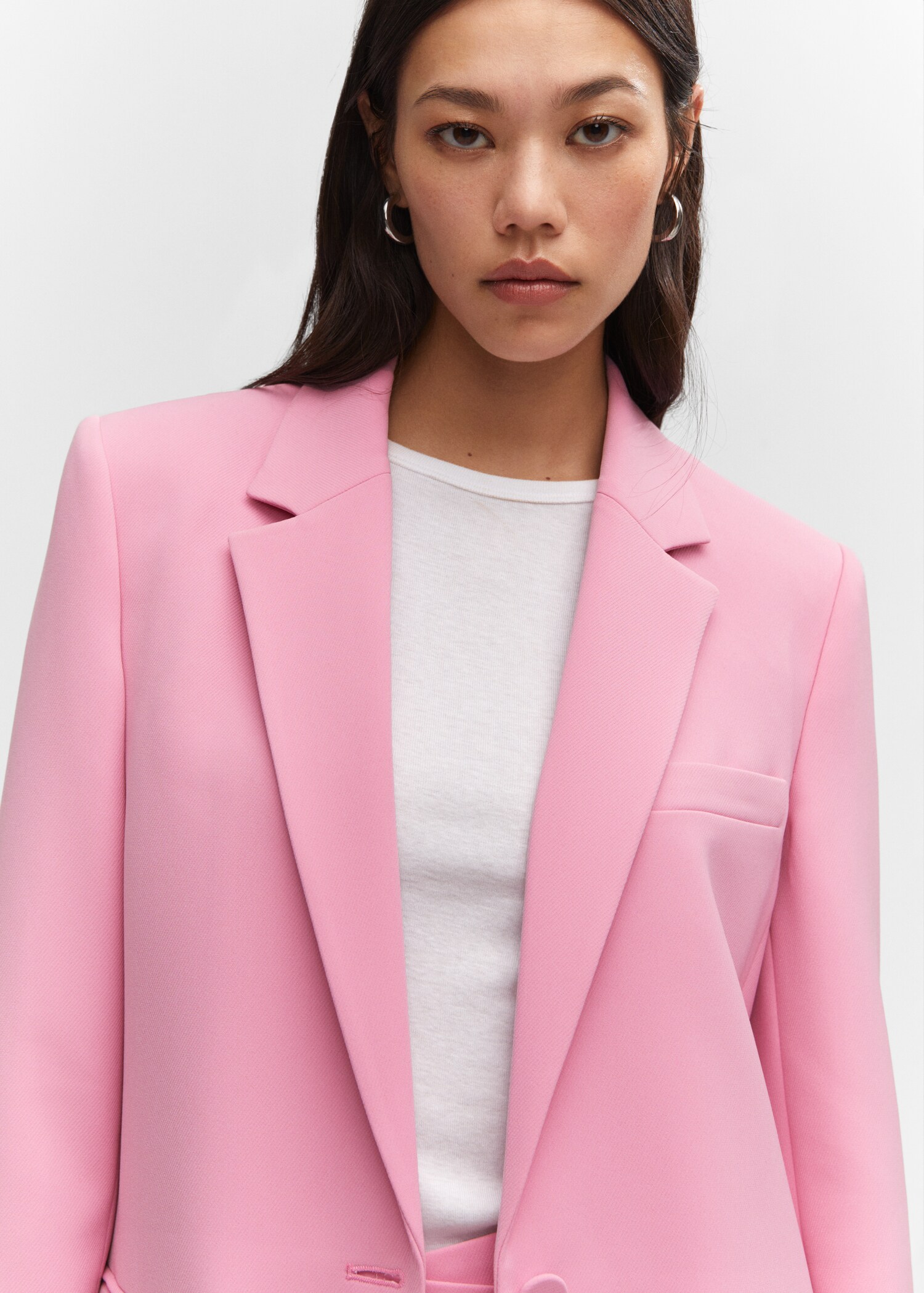 Flap pockets blazer - Details of the article 1