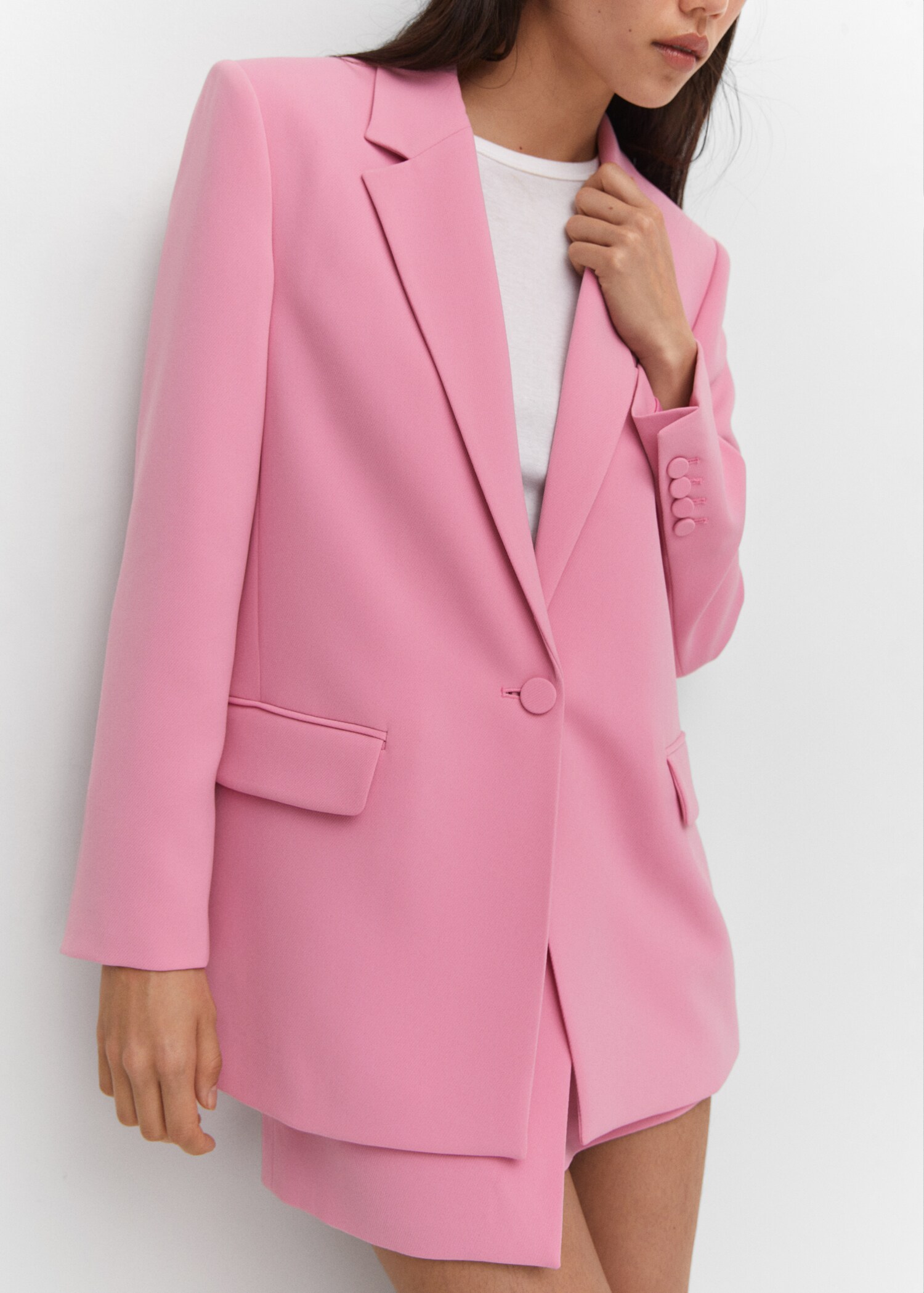 Flap pockets blazer - Details of the article 2