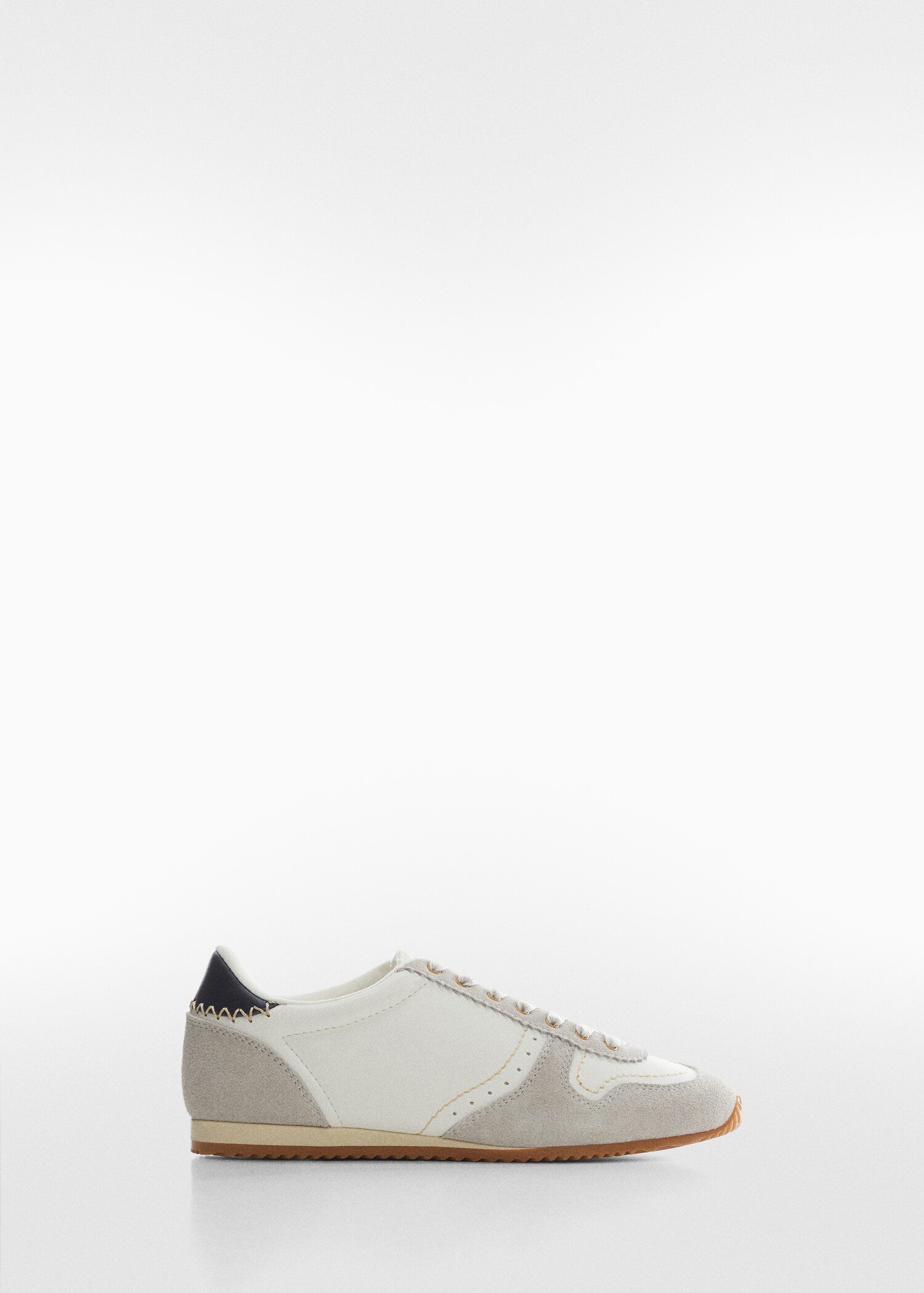 Leather panel sneakers - Article without model