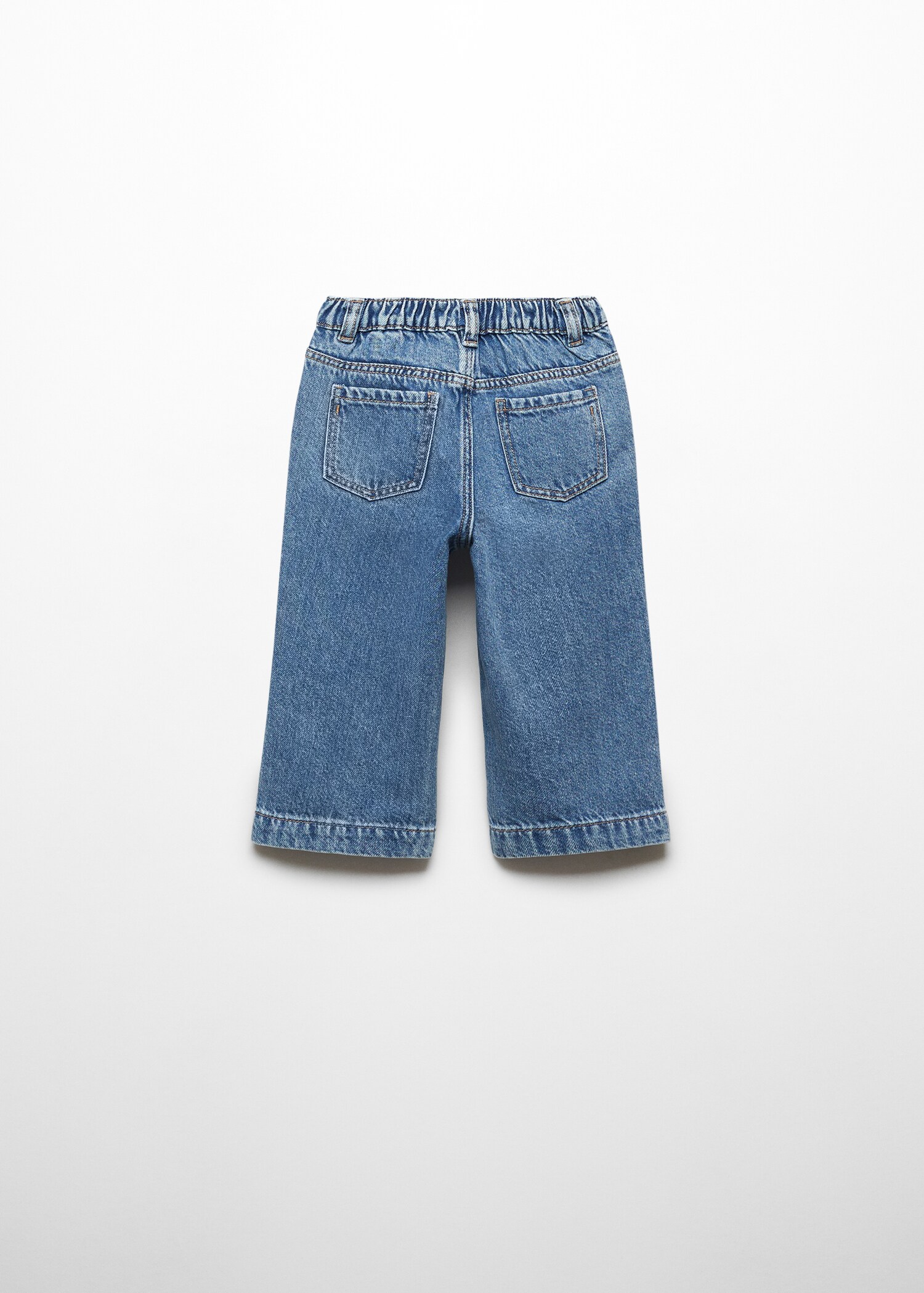 Jeans diritti cotone - Retro dell'articolo