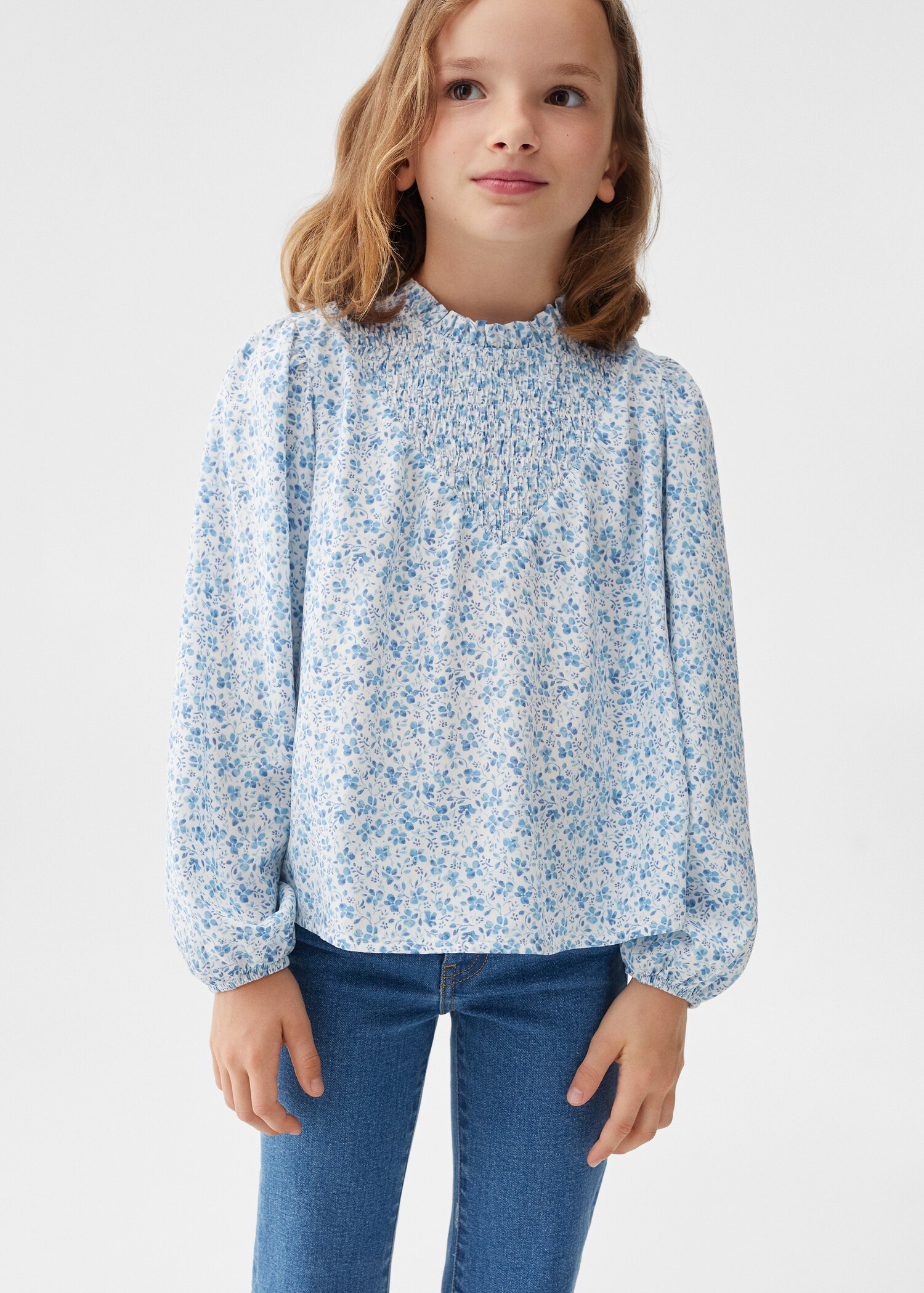 Floral print blouse - Medium plane