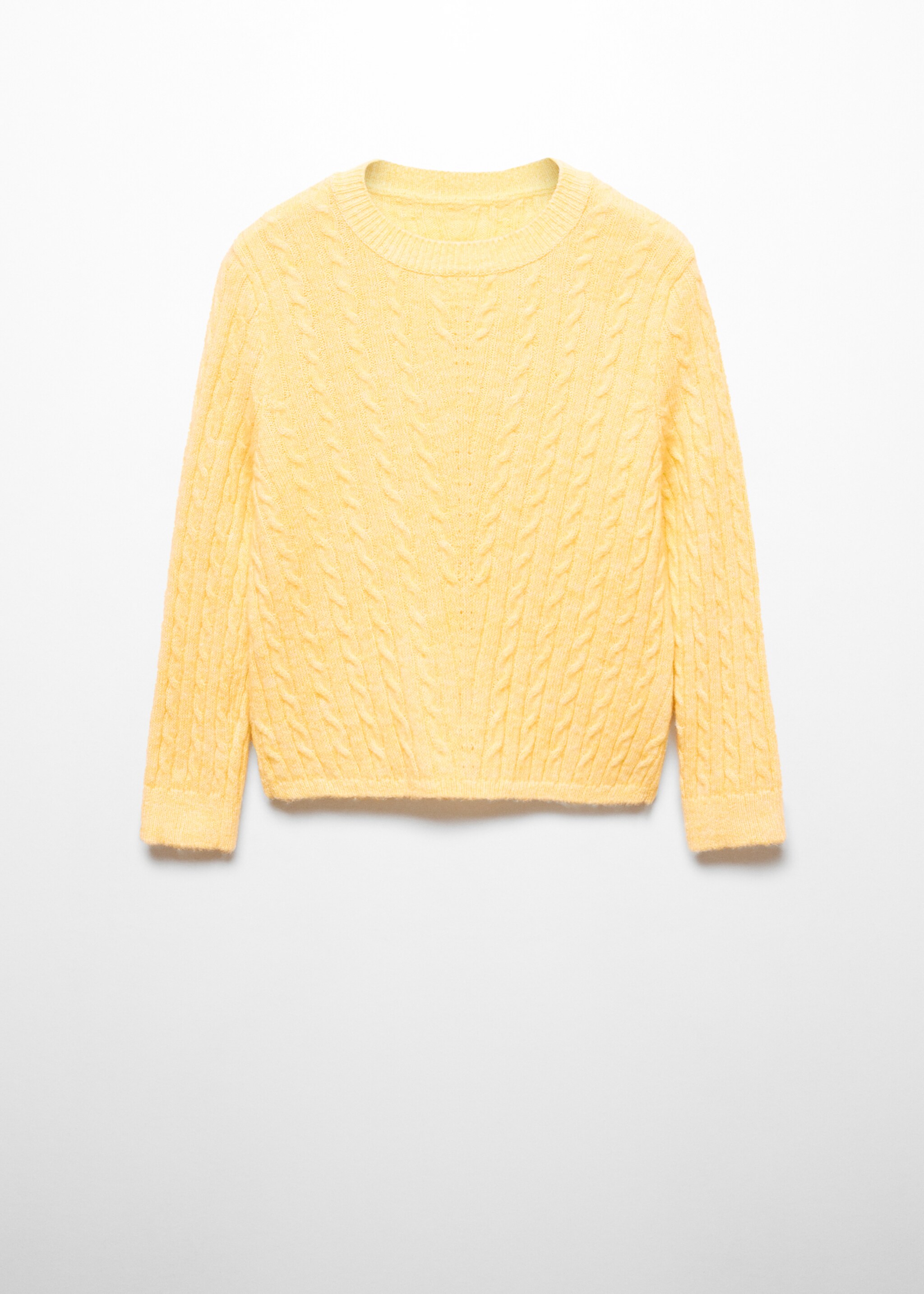 Pullover mit Zopfmuster - Artikel ohne Model