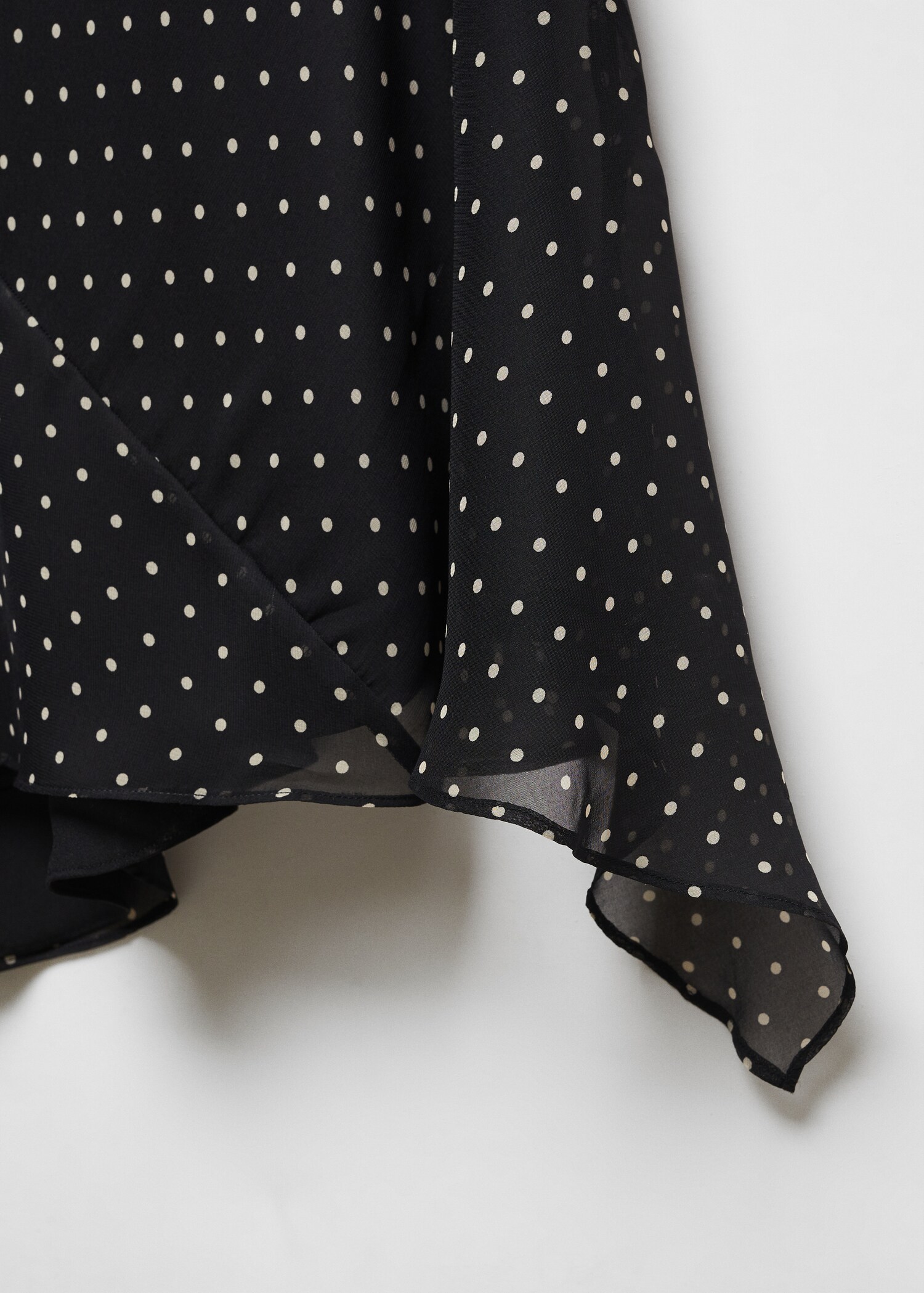 Printed chiffon dress - Details of the article 8