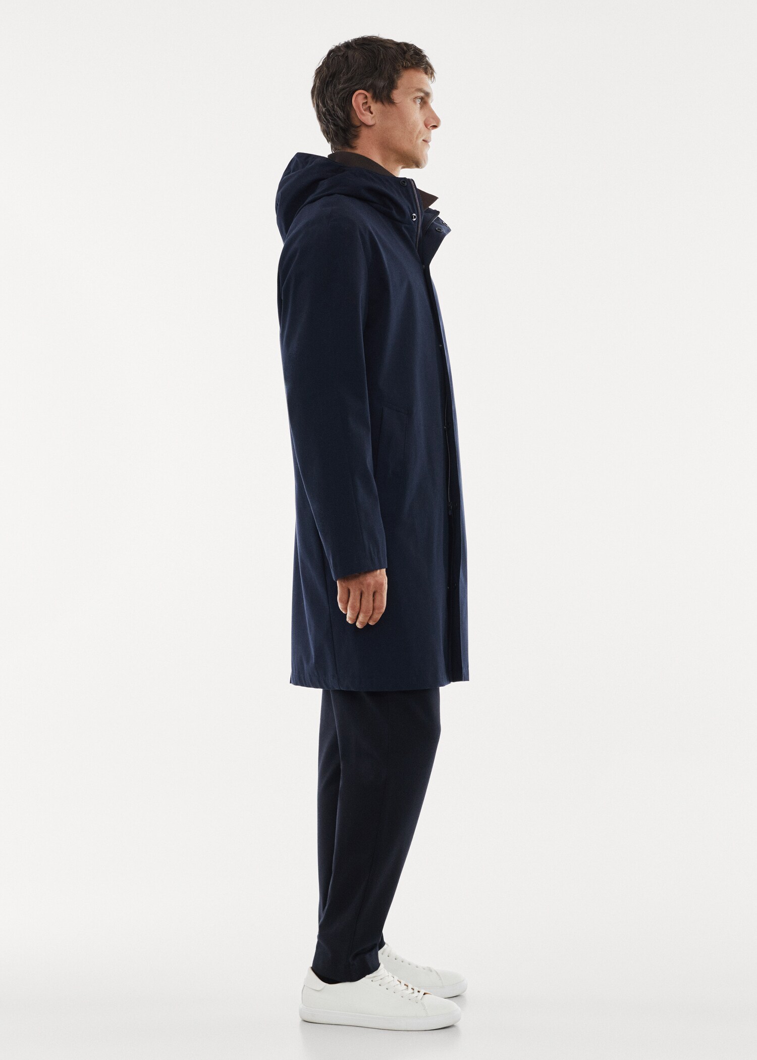 Water-repellent hooded parka - Details of the article 2