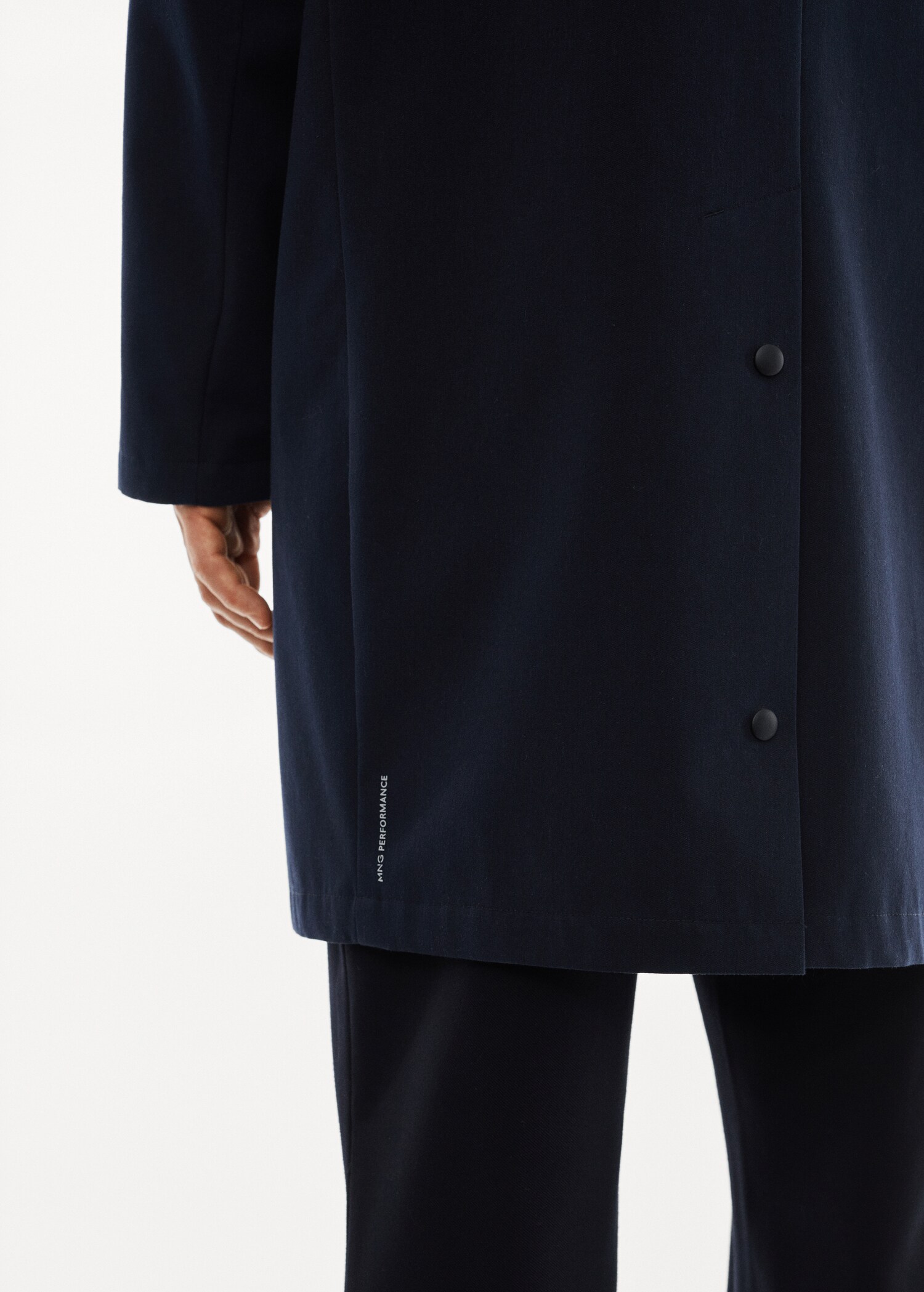 Water-repellent hooded parka - Details of the article 6