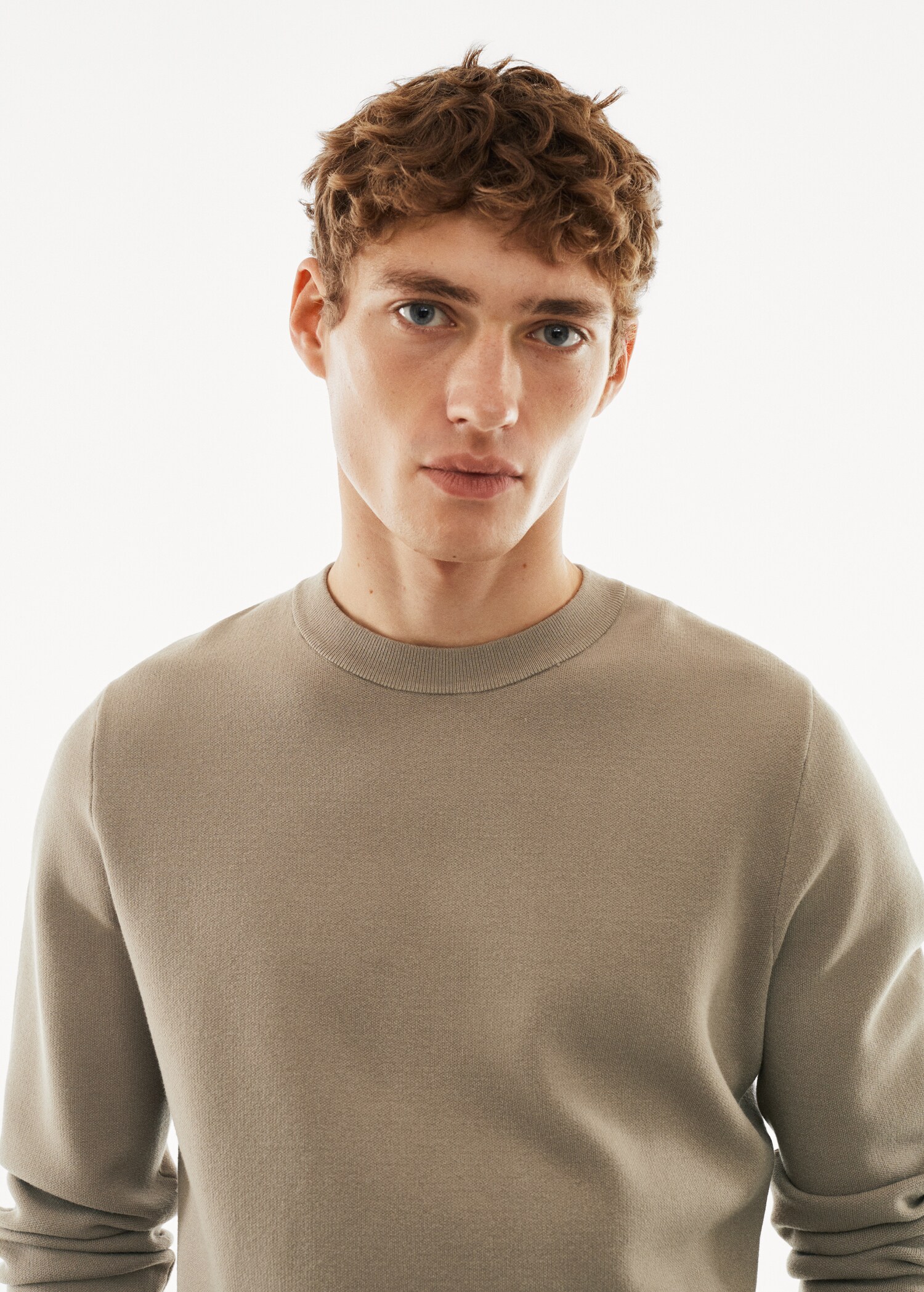 Thermoregulating fine-knit sweater - Details of the article 1