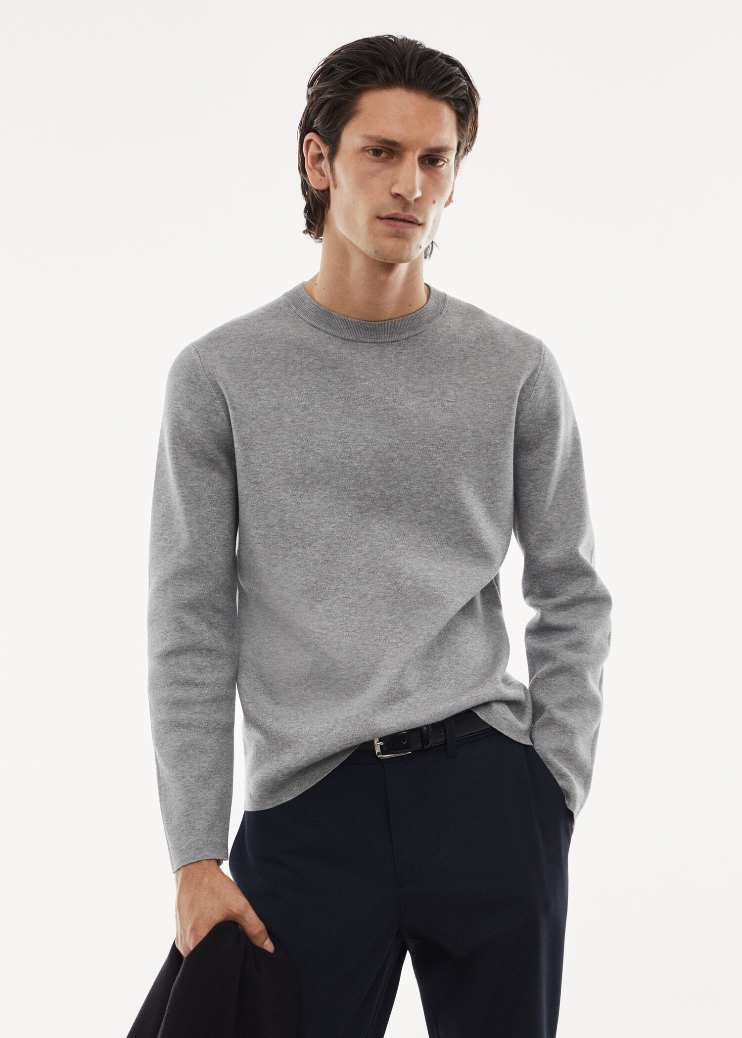 Thermoregulating fine-knit sweater - Medium plane