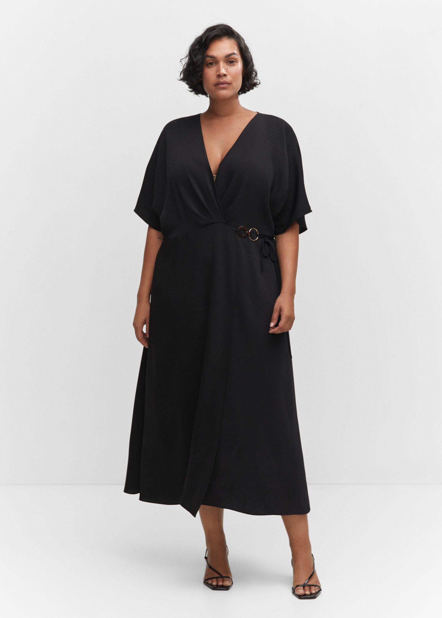 Robe cache-cœur détail anneaux - Détail de l'article 3